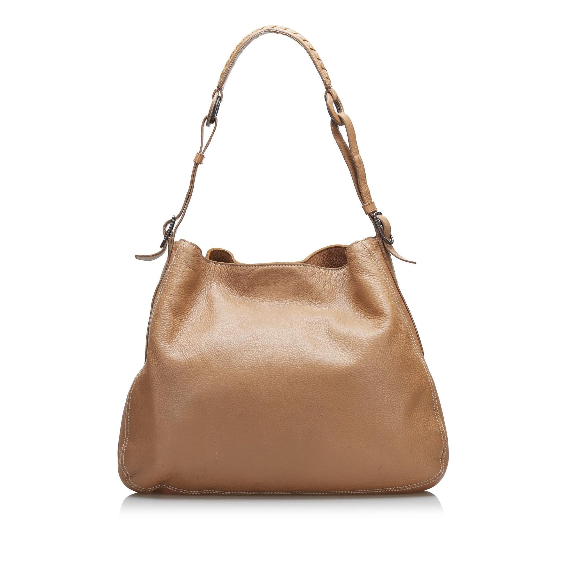 Luxury Bottega Veneta Leather Shoulder bag (SHG-36677)