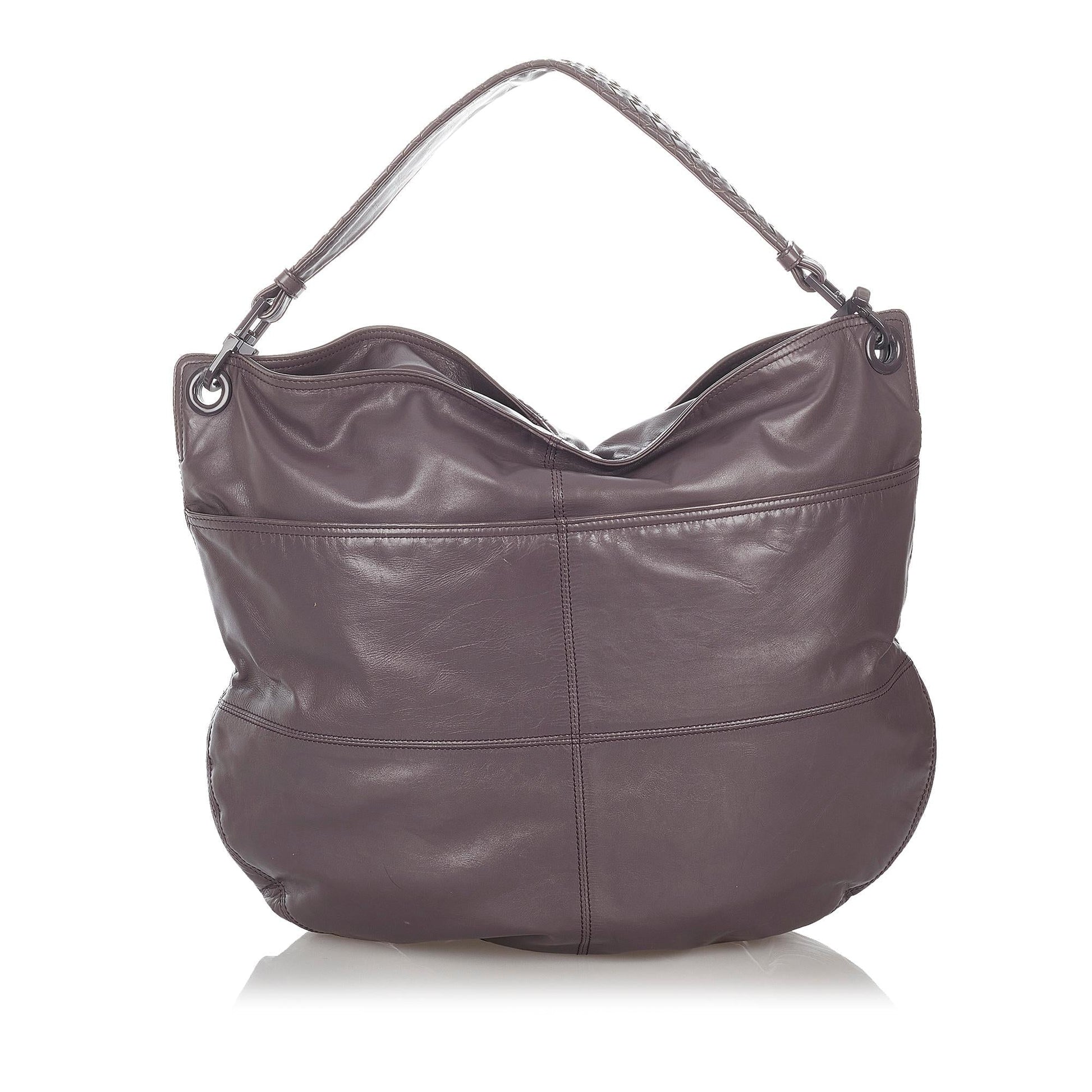 Luxury Bottega Veneta Leather Tote Bag (SHG-27144)