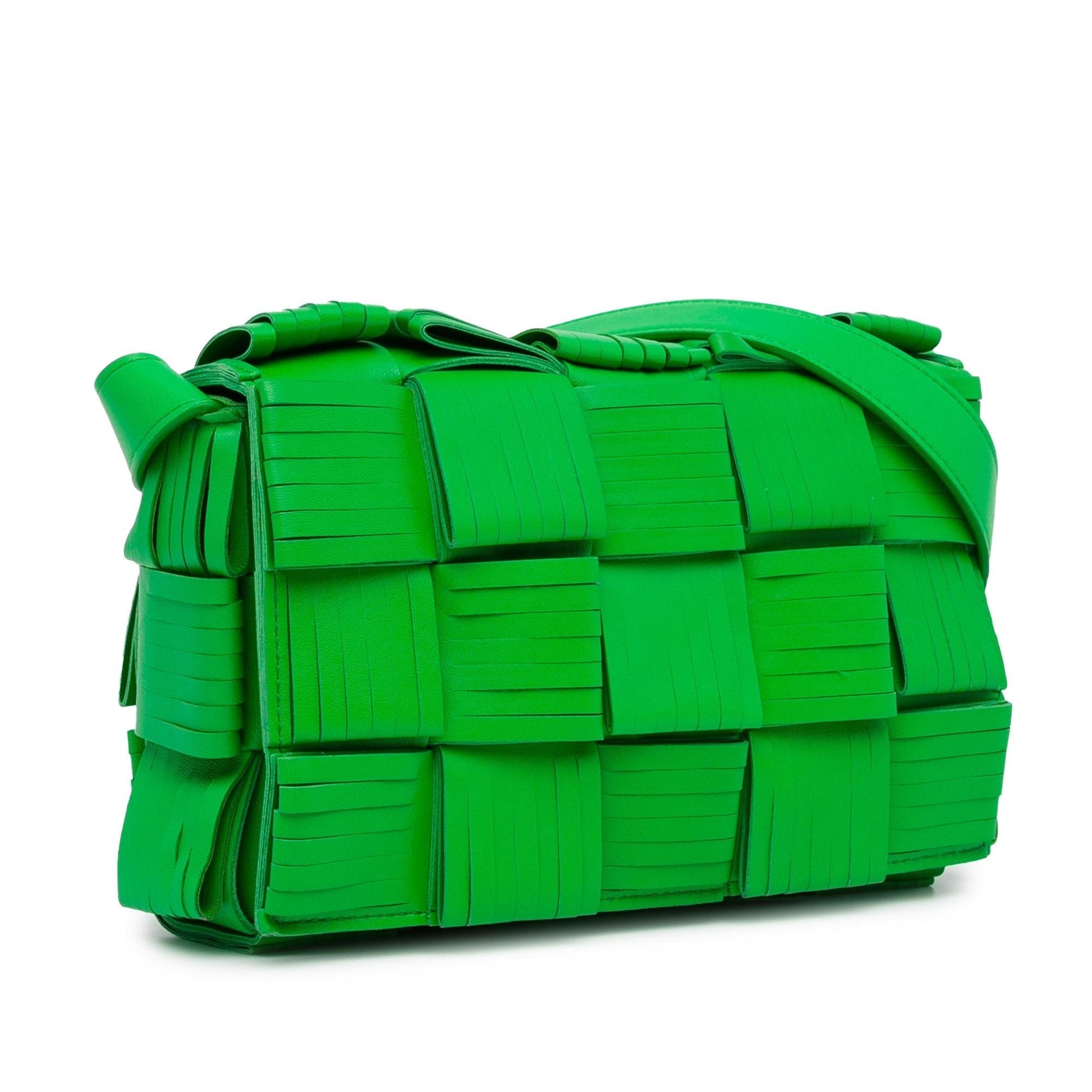 Luxury Bottega Veneta Nappa Intrecciato Fringed Cassette Crossbody (SHG-RdKlEa)