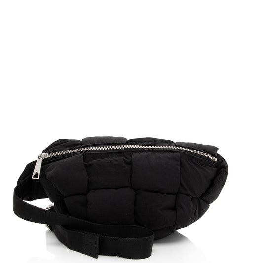 Luxury Bottega Veneta Puffed Nylon Tech Cassette Belt Bag (SHF-soDCyH)