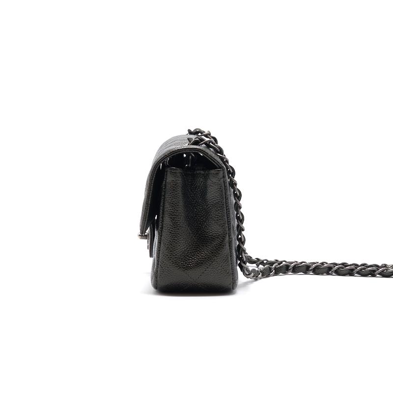 Chanel Caviar Rectangular Mini Flap Bag