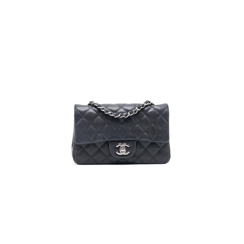 Chanel Caviar rectangular mini flap bag