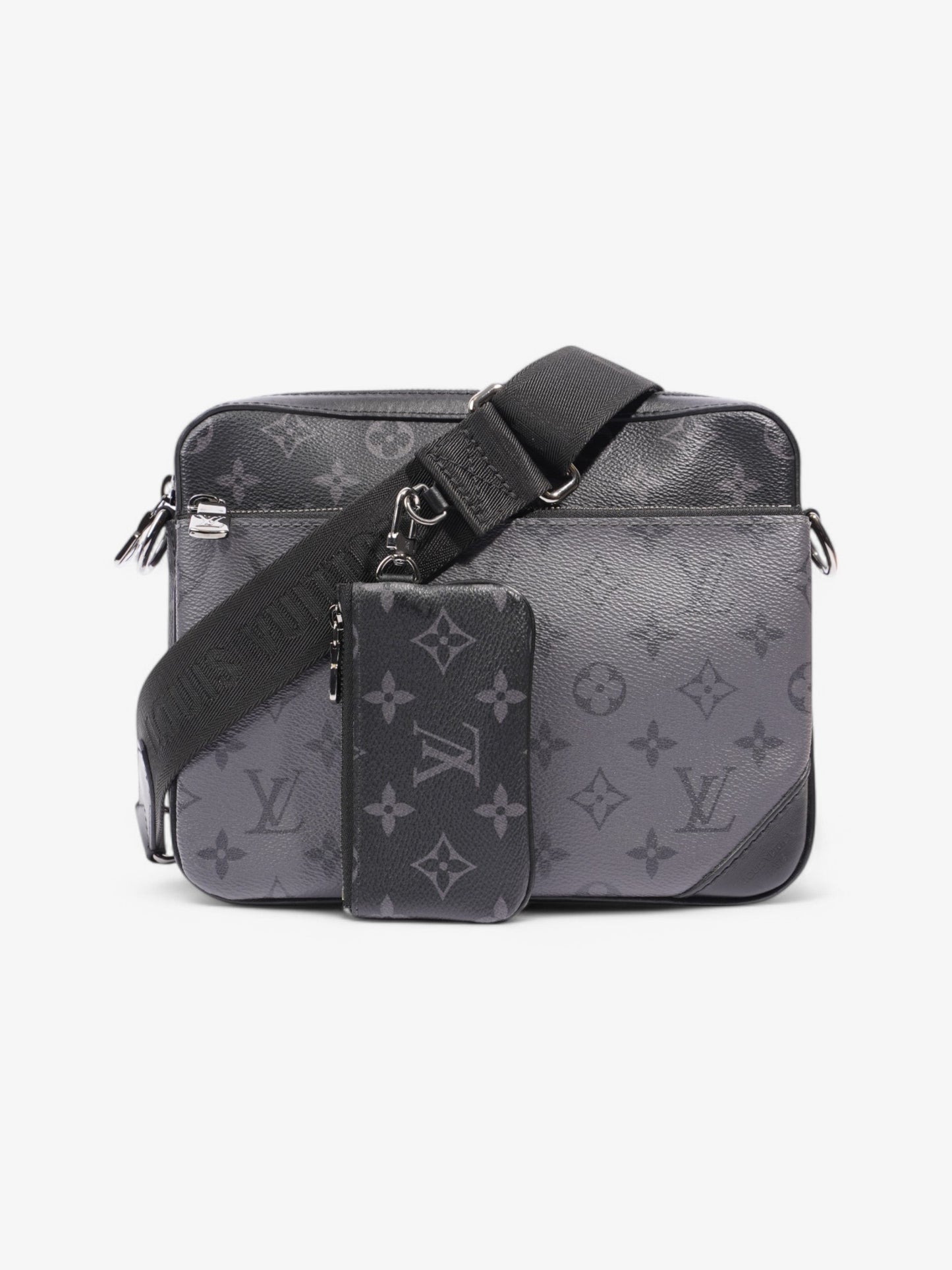 Louis Vuitton Trio Messenger Bag Monorgam Eclipse Coated Canvas