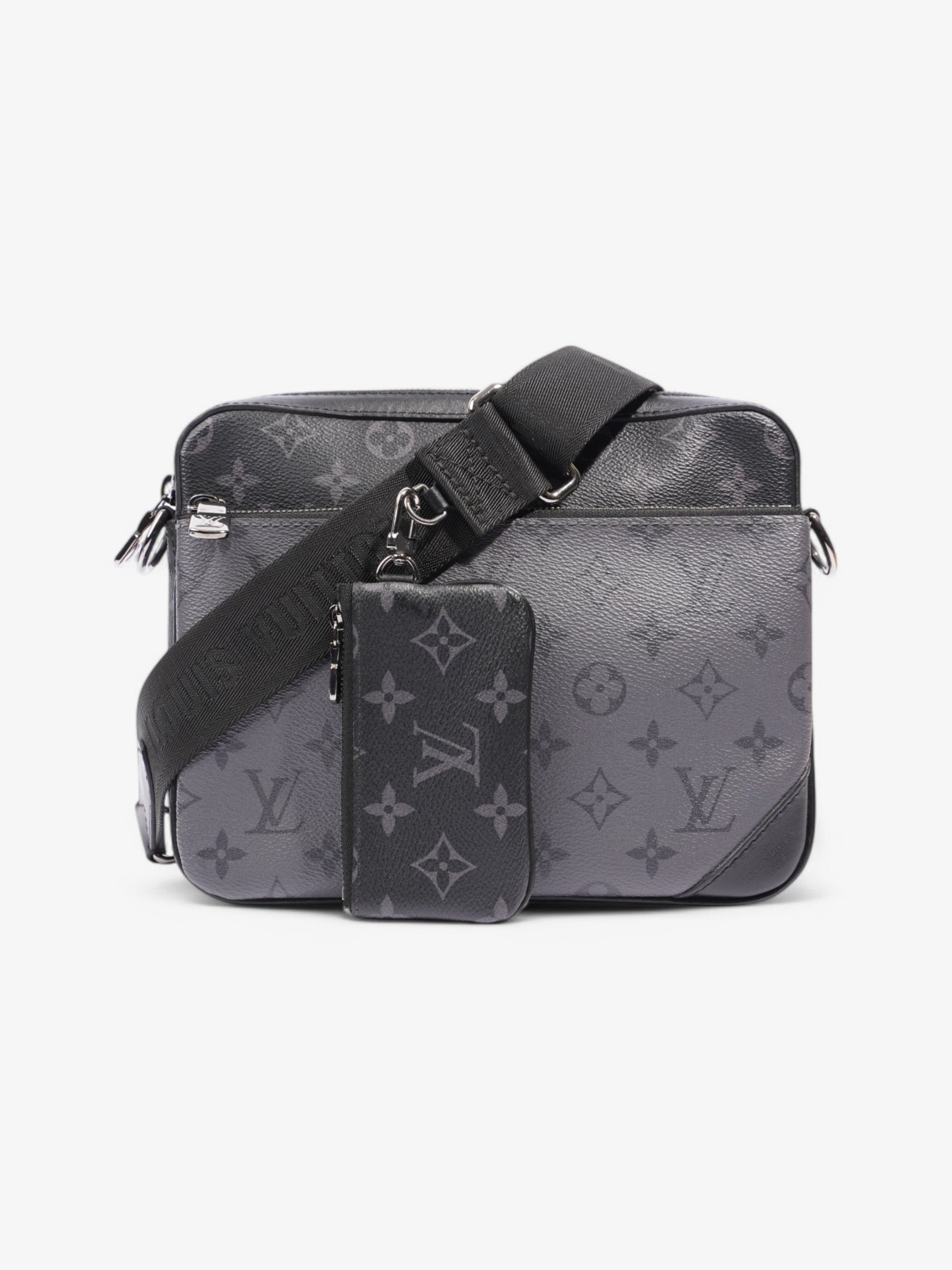 Louis Vuitton Trio Messenger Bag Monorgam Eclipse Coated Canvas