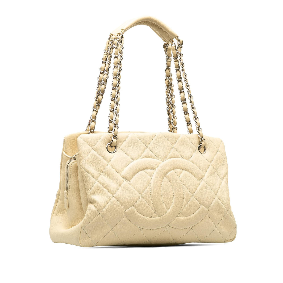 Chanel CC Caviar Chain Tote (SHG-yWn95b)