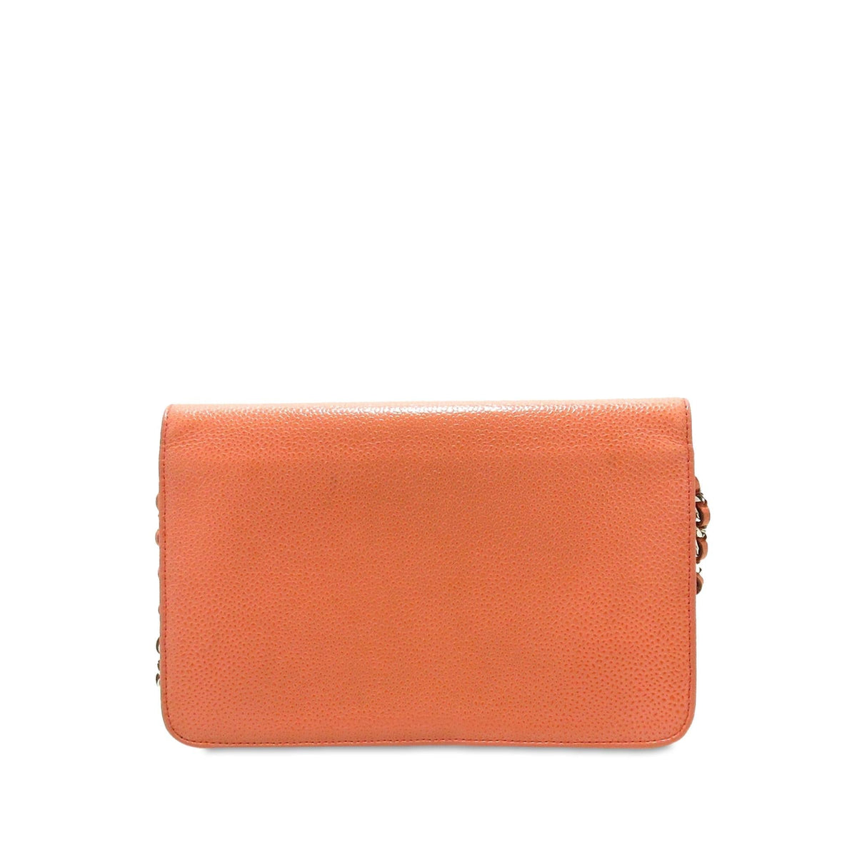 Chanel CC Caviar Wallet On Chain (SHG-Fvkwf6) Crossbody