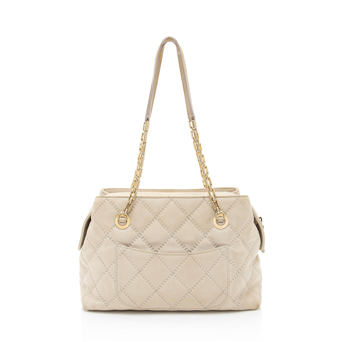 Chanel Calfskin Retro Chain Tote (SHF-syaS0b)