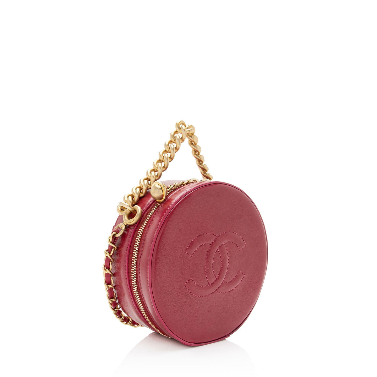 Chanel Calfskin Round As Earth Crossbody Bag