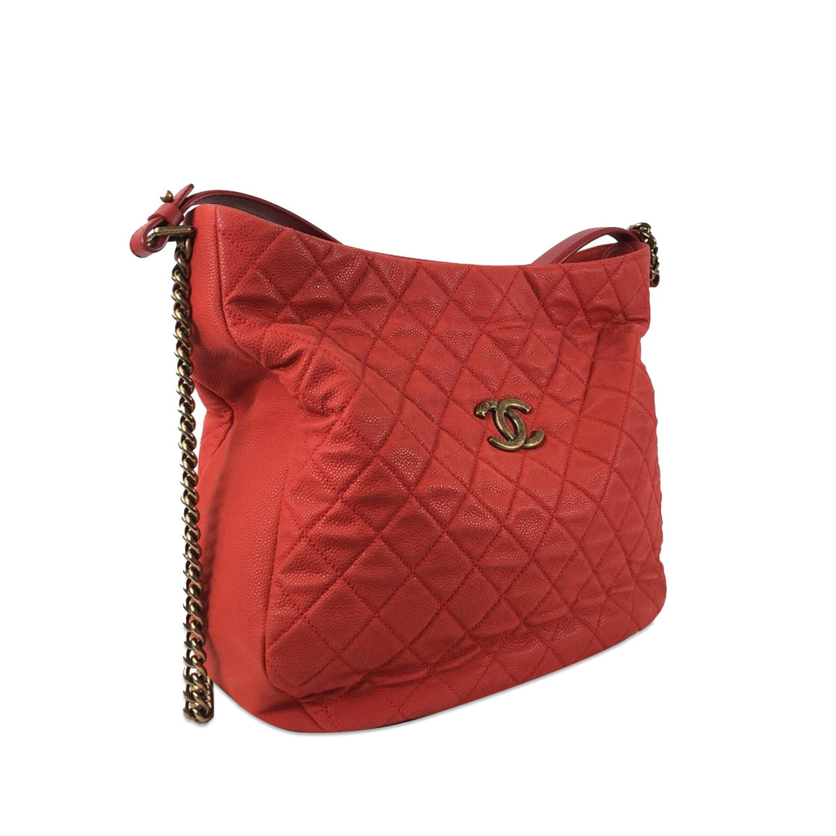 Chanel Caviar Country Chic Hobo (SHG-kZftEb) Shoulder Bag