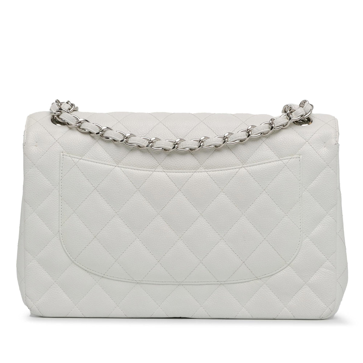 Chanel Jumbo Classic Caviar Double Flap (SHG-2x97Of) Shoulder Bag