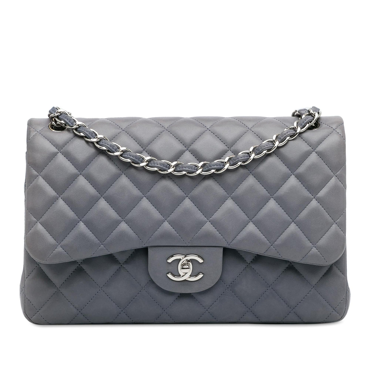 Chanel Jumbo Classic Lambskin Double Flap (SHG-YF7bft) Shoulder Bag