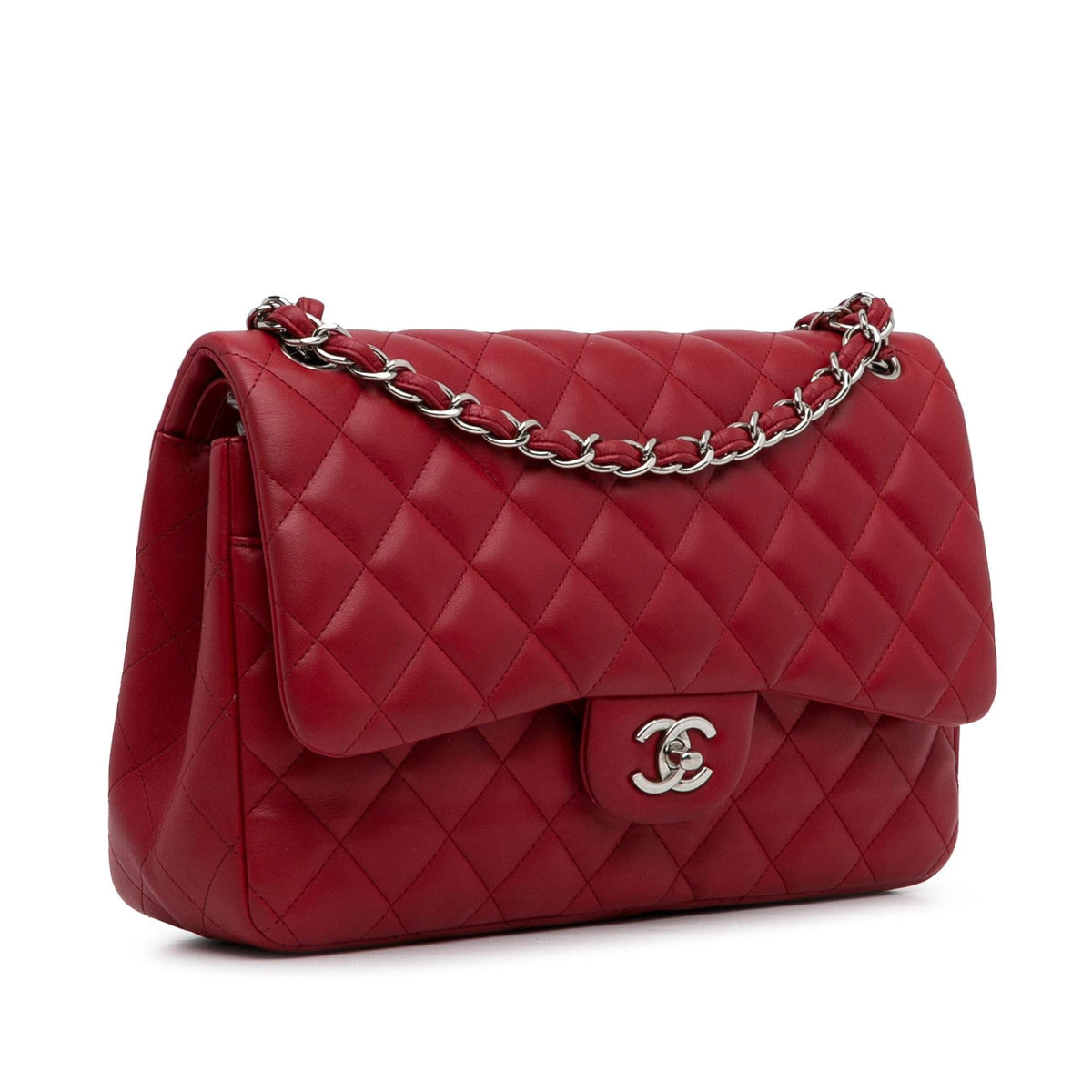 Chanel Jumbo Classic Lambskin Double Flap (SHG-EMzWHY) Shoulder Bag