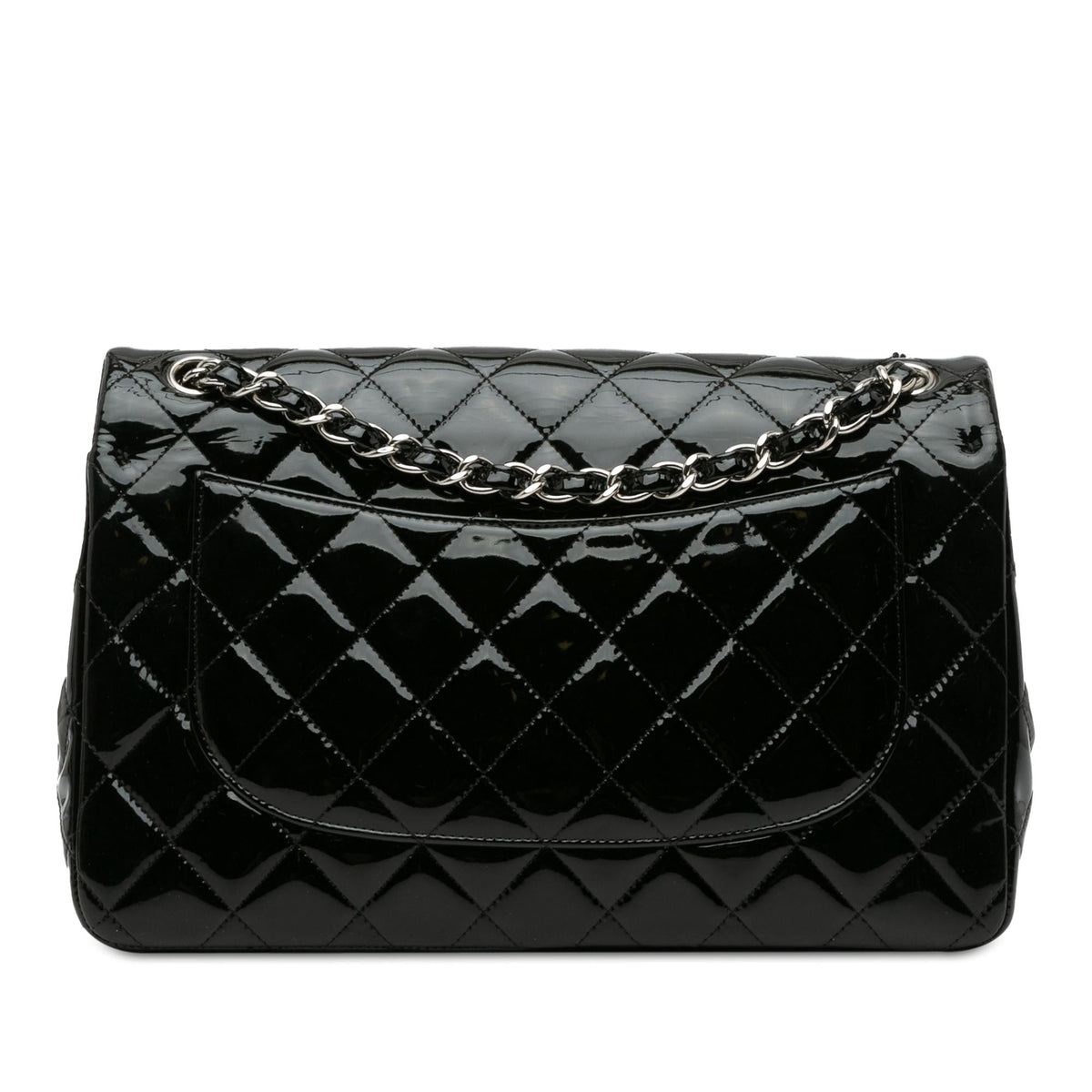 Chanel Jumbo Classic Patent Double Flap (SHG-gJqseL) Shoulder Bag