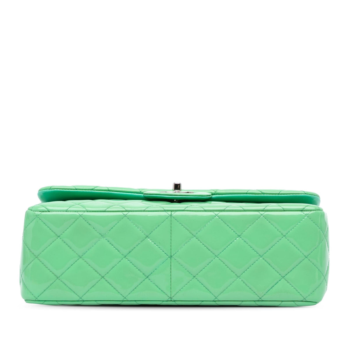 Chanel Jumbo Classic Patent Double Flap (SHG-vCasJx) Shoulder Bag