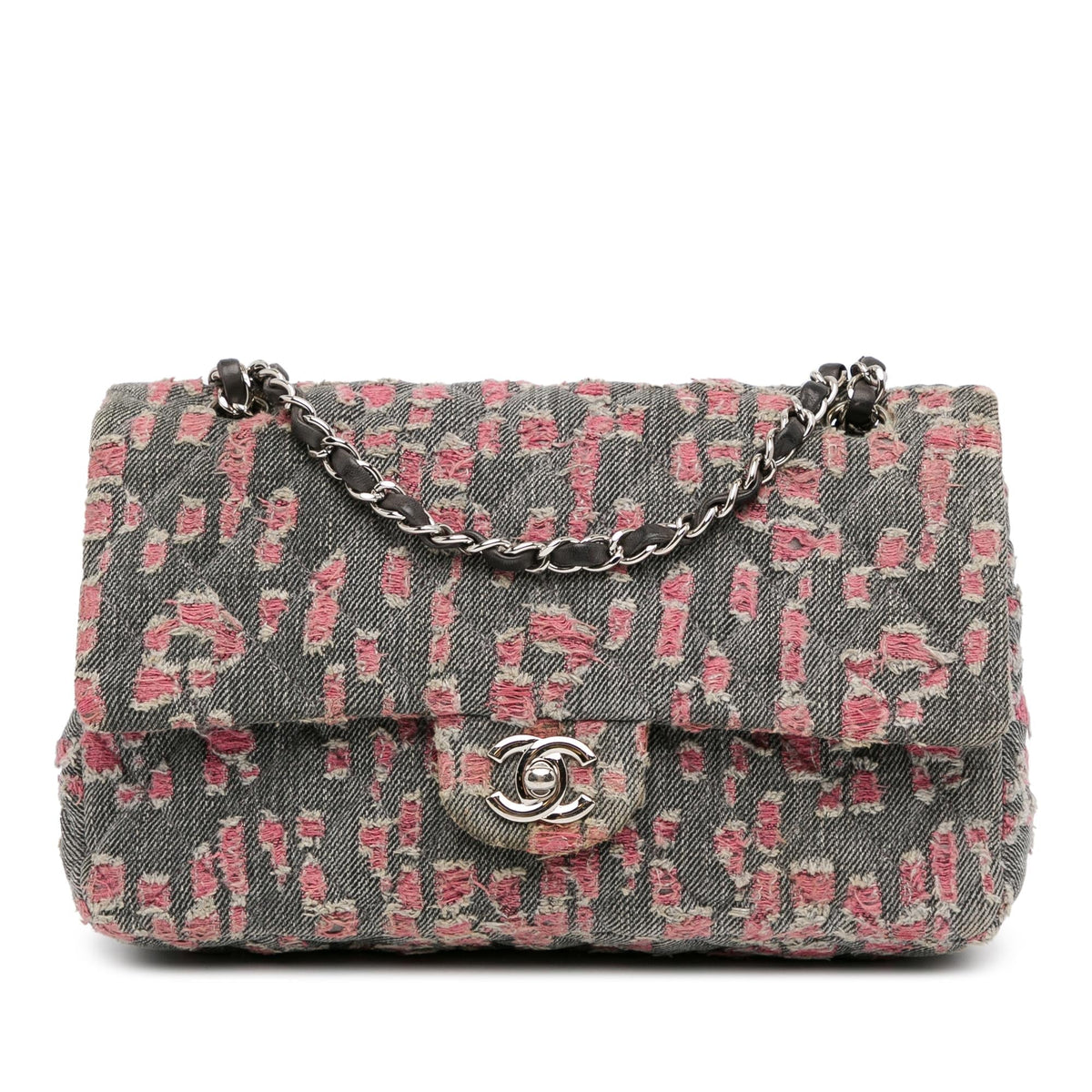 Chanel Medium Classic Distressed Double Flap (SHG-TlmQAu) Shoulder Bag