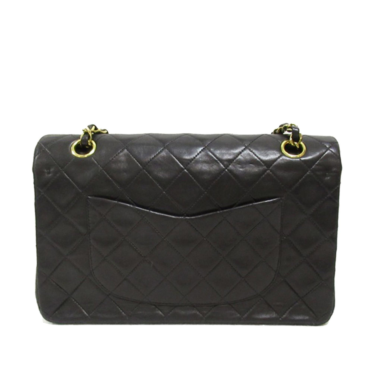 Chanel Medium Classic Lambskin Double Flap (SHG-UXC9dz) Shoulder Bag