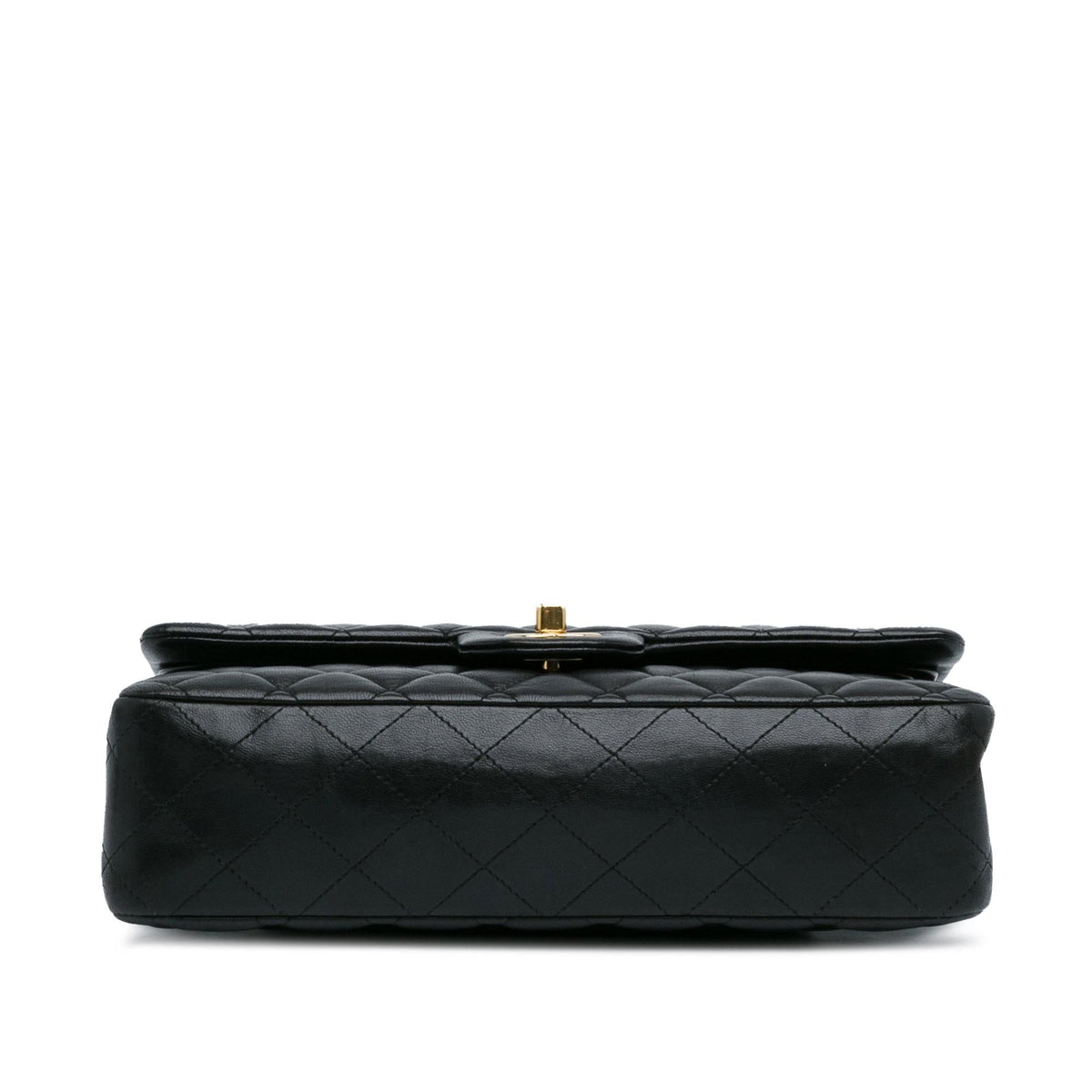 Chanel Medium Classic Lambskin Double Flap (SHG-ABhfkF) Shoulder Bag