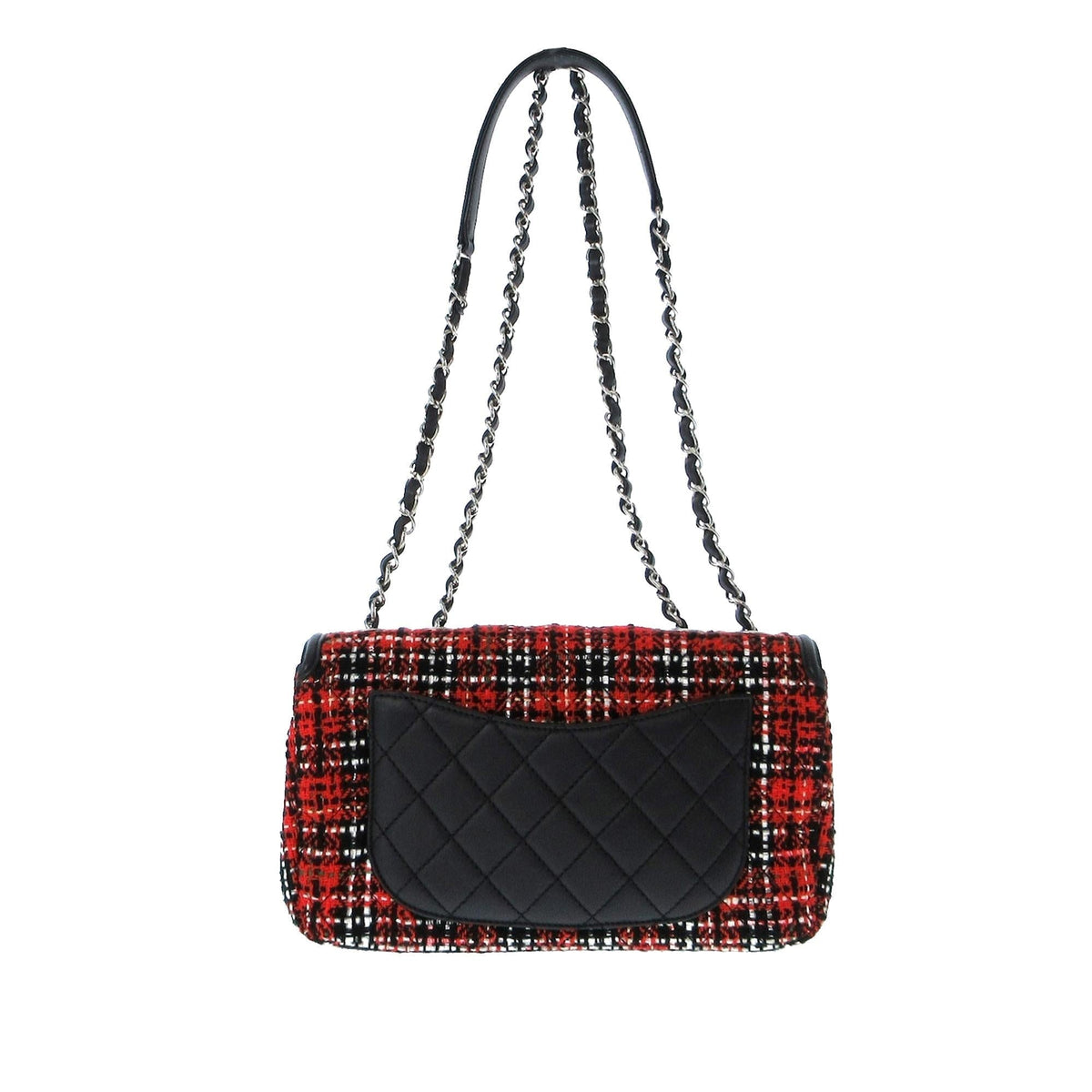 Chanel Medium Tweed CC Filigree Flap (SHG-1z9KZx) Shoulder Bag