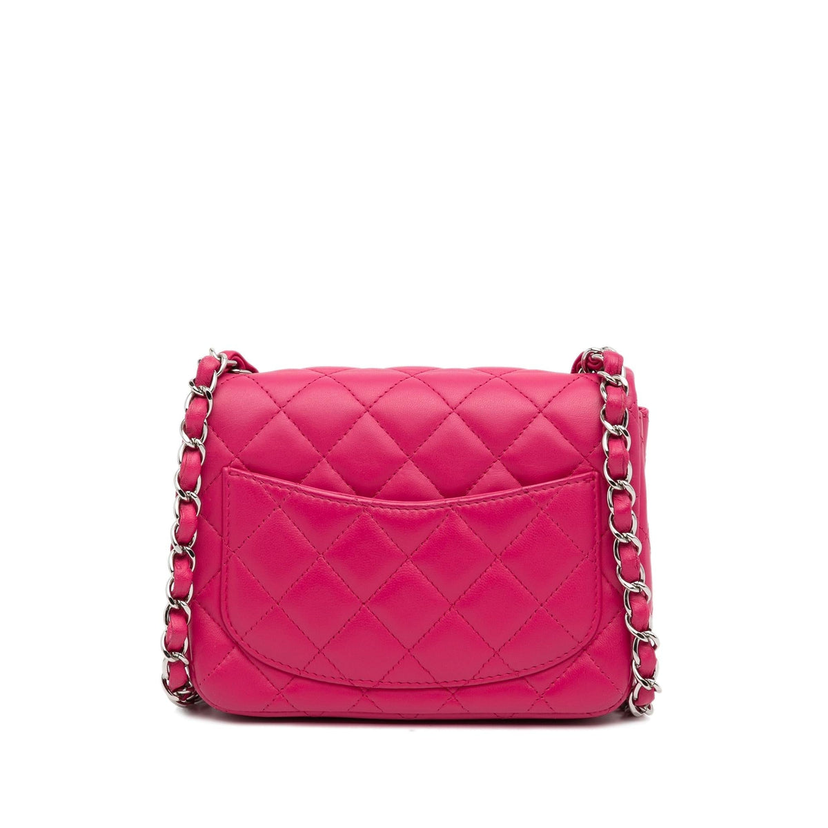 Chanel Mini Classic Lambskin Square Flap (SHG-7URREH) Crossbody