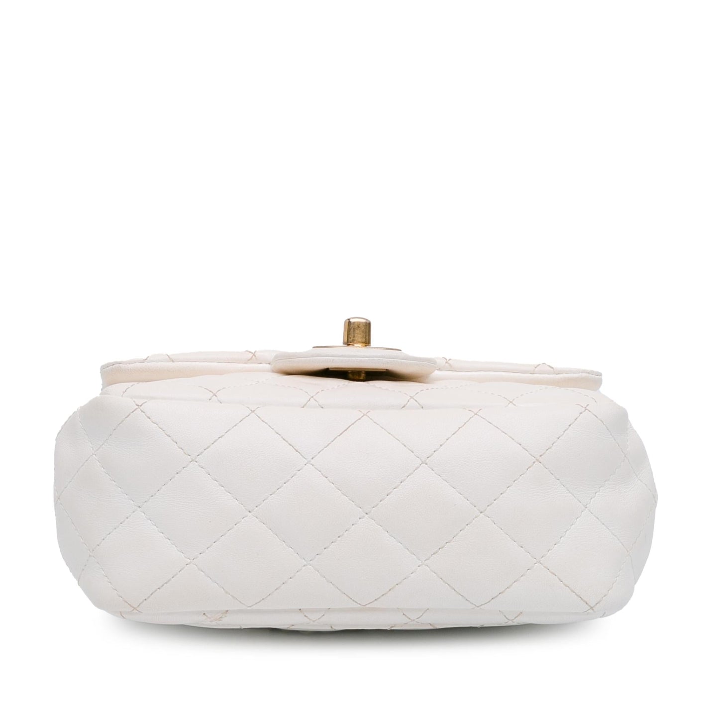 Chanel Mini Square Lambskin Romance Single Flap Crossbody