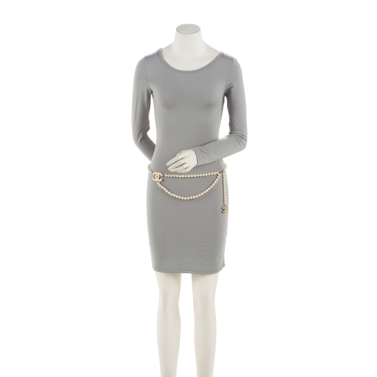 Chanel Pearl CC Chain Belt - Size 37 / 94 (SHF-CSdGHr) Handbag