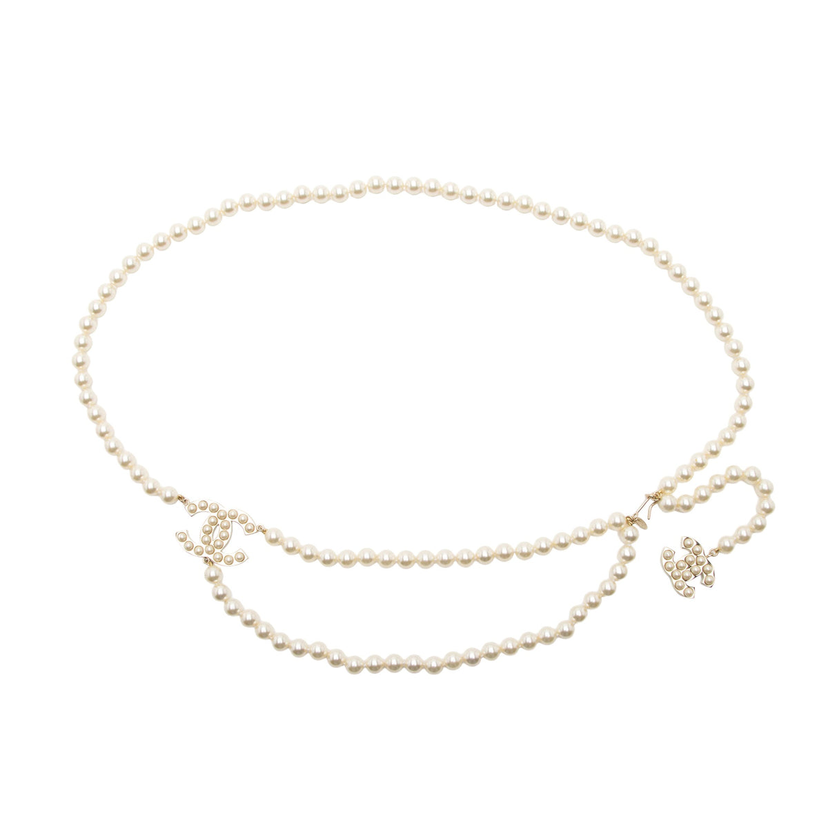 Chanel Pearl CC Chain Belt - Size 37 / 94 (SHF-CSdGHr) Handbag