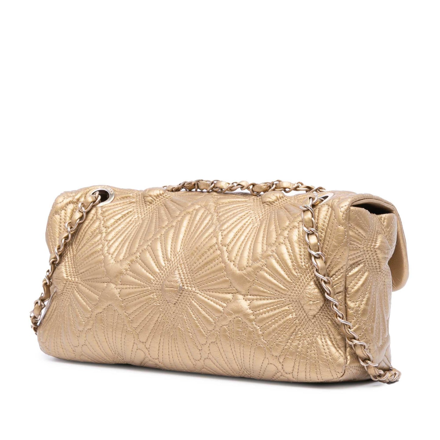 Chanel Quilted Calfskin Ca D'Oro Flap Shoulder Bag