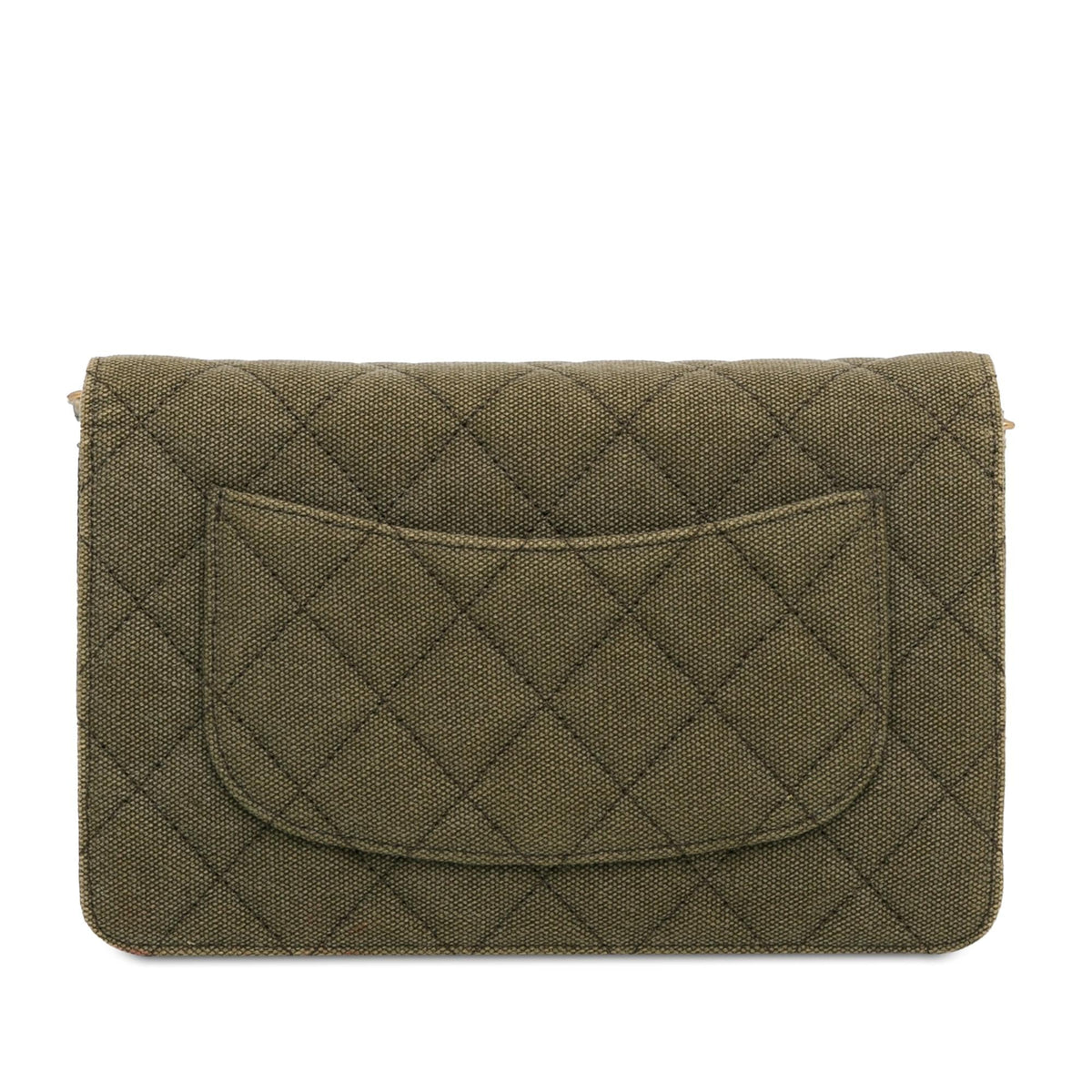 Chanel Quilted Canvas Coco Cuba Charms Wallet On Chain (SHG-iFwSQ5) Crossbody