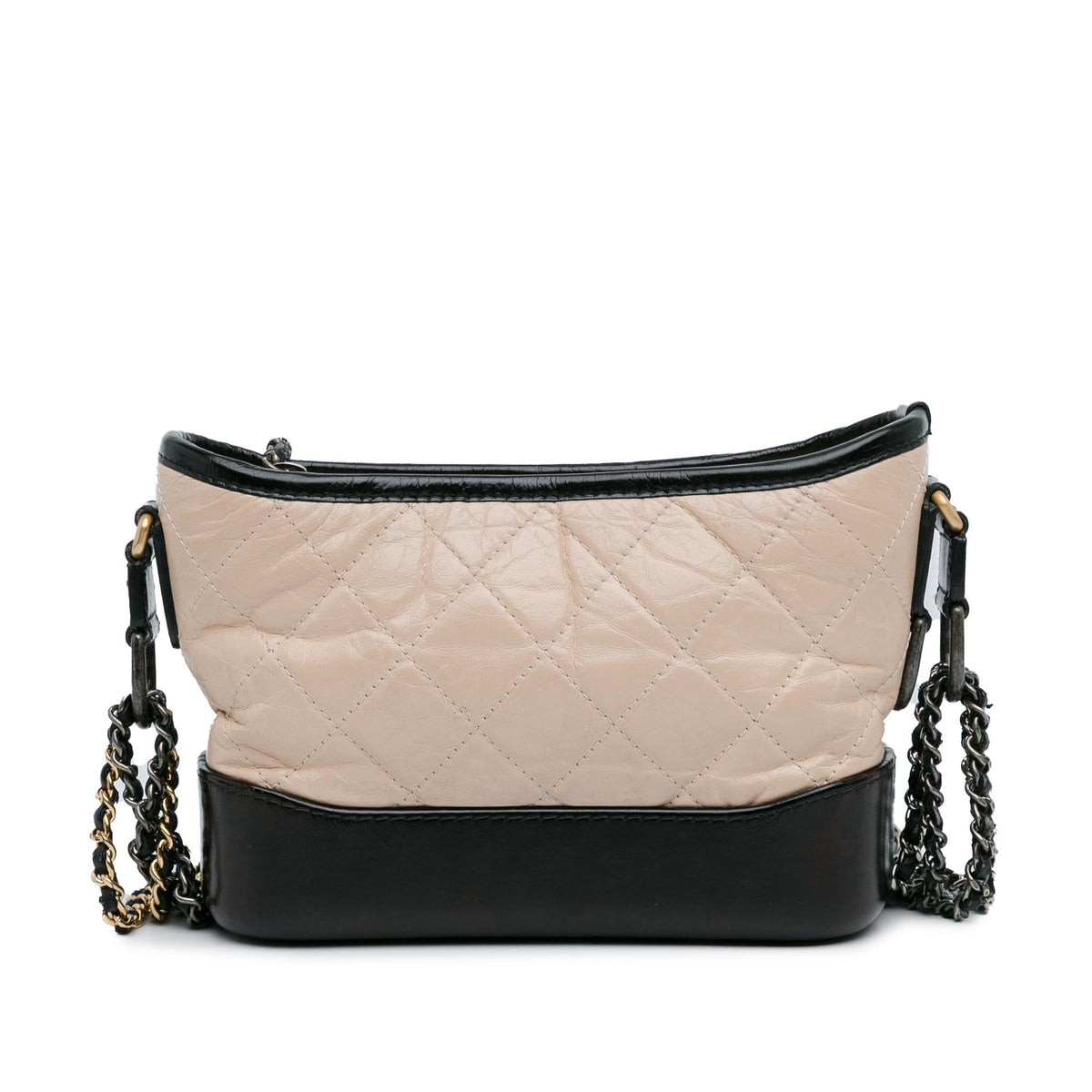 Chanel Small Aged Calfskin Gabrielle Hobo (SHG-BZRlCl) Crossbody