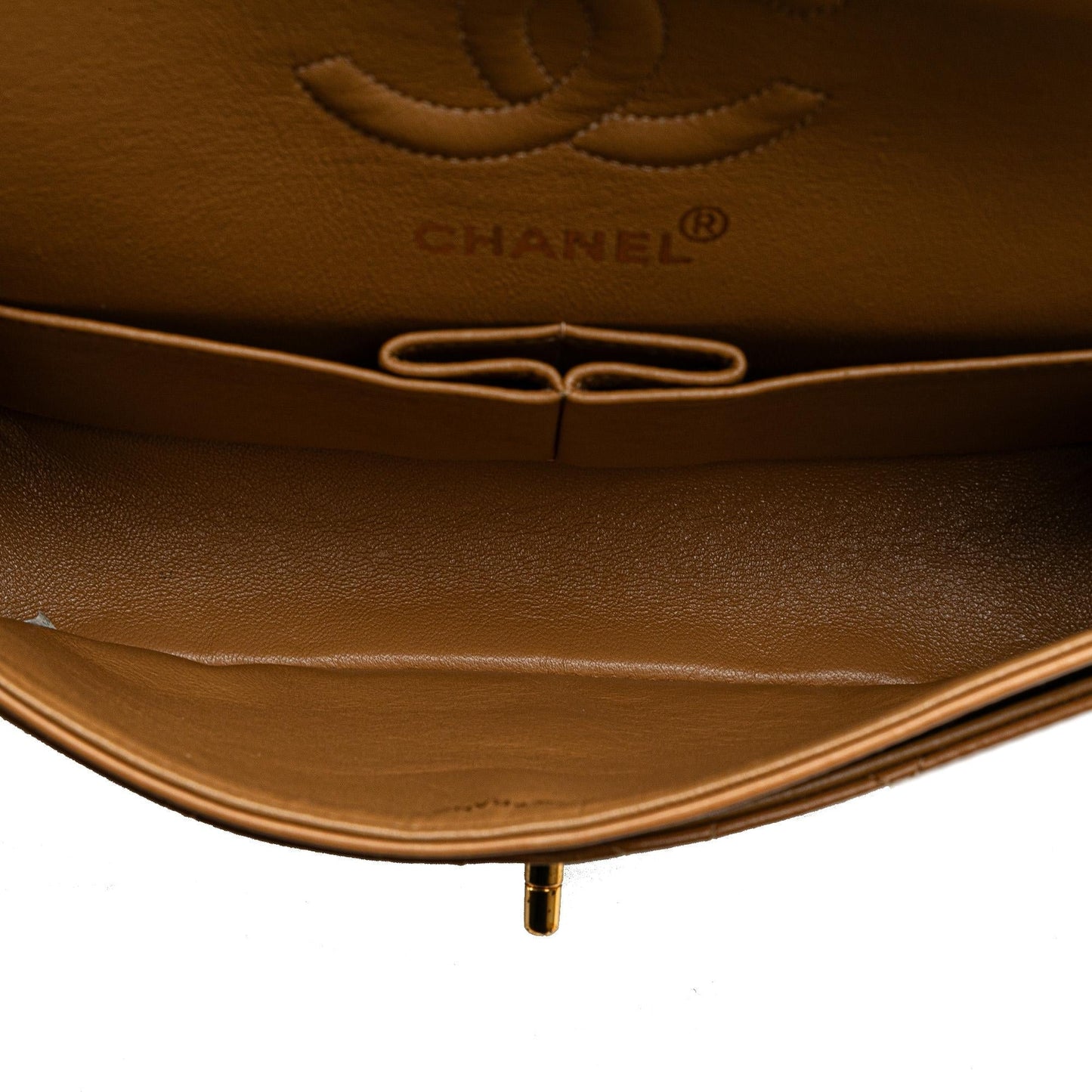 Chanel Small Classic Lambskin Double Flap Shoulder Bag