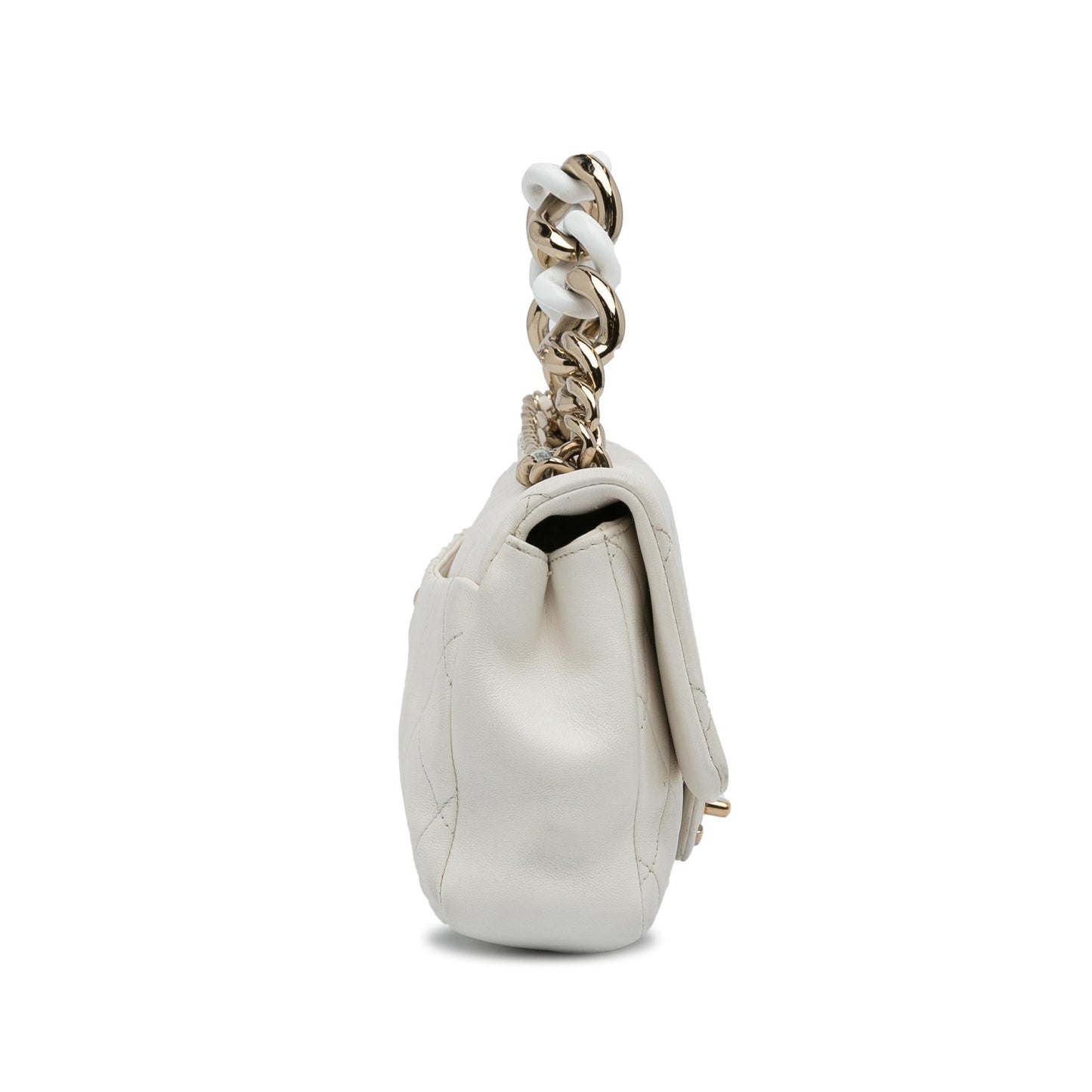 Chanel Small Elegant Chain Single Flap Shoulder Bag