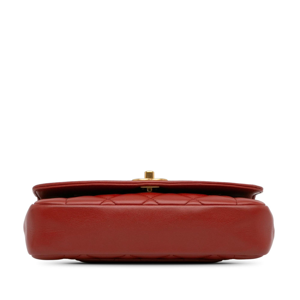 Chanel Small Lambskin Diana Flap (SHG-WdK1ak) Crossbody