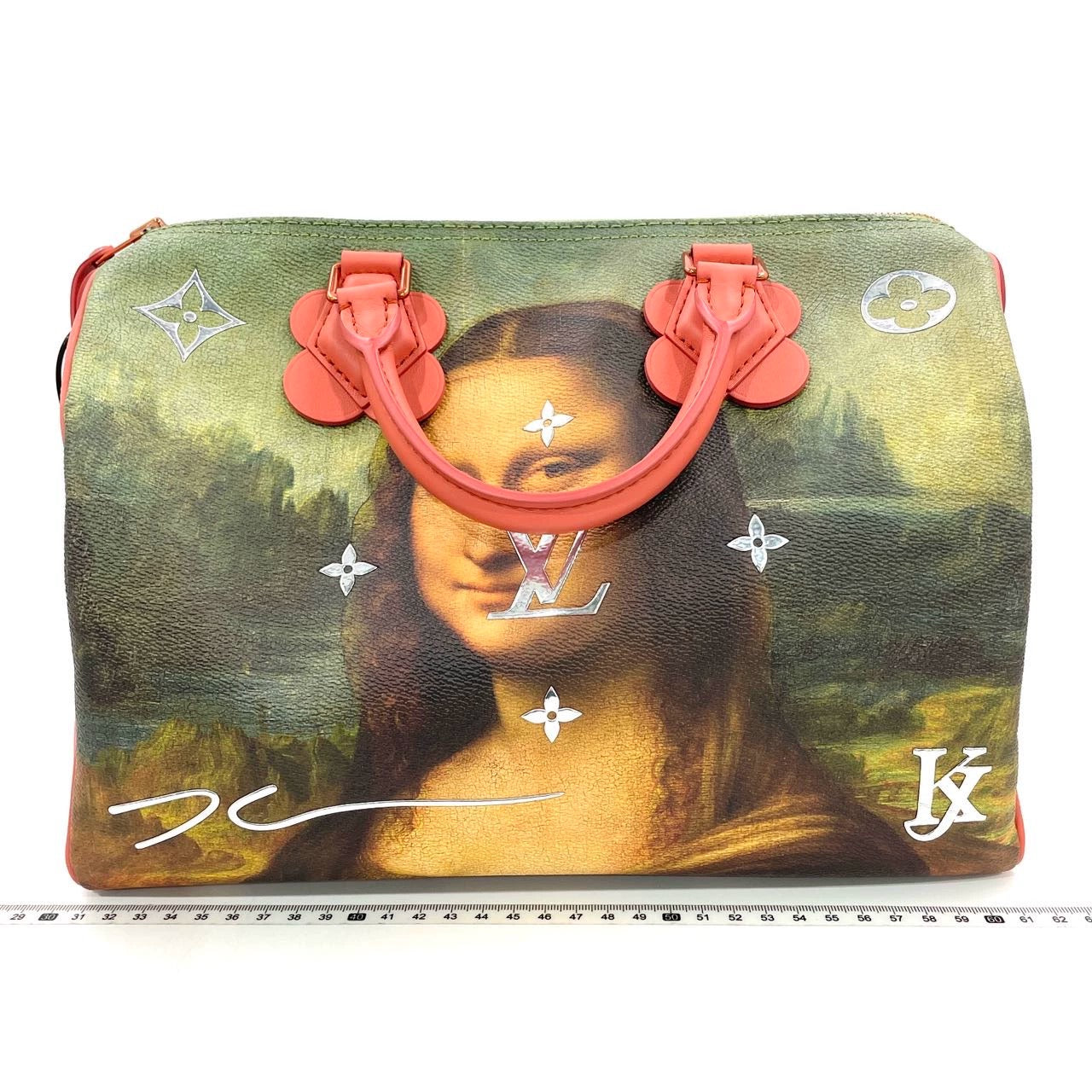 Louis Vuitton x Jeff Koons Monalisa Top Handle Bag