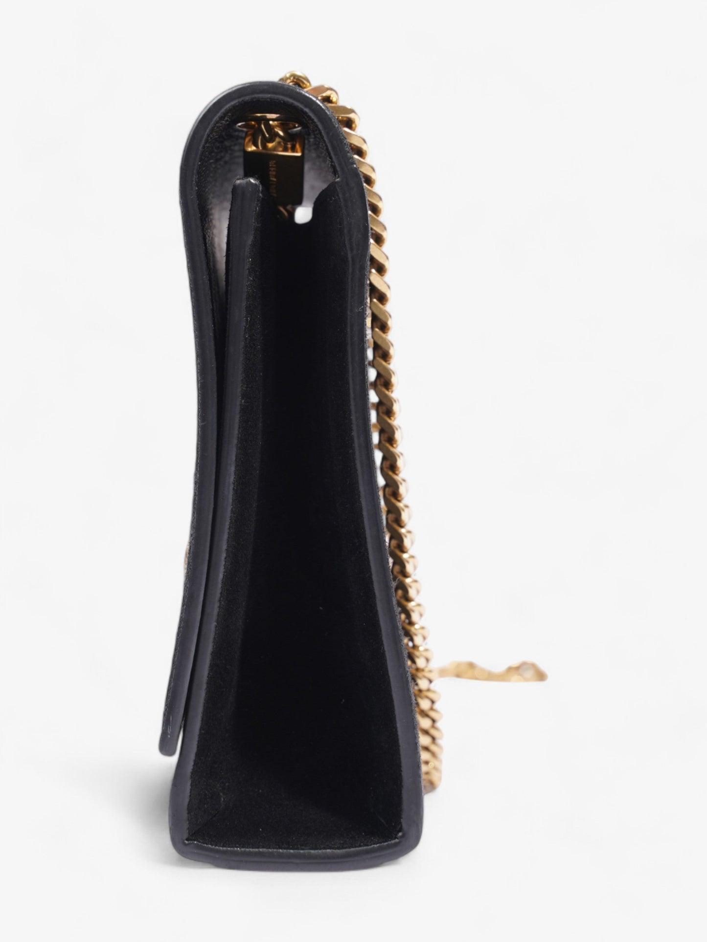 Saint Laurent Kate Black Suede Medium