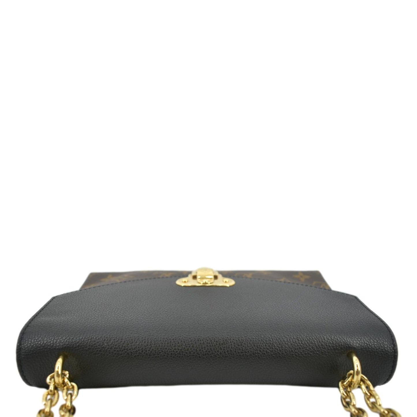 LOUIS VUITTON Saint Placide Monogram Canvas Crossbody Bag Black