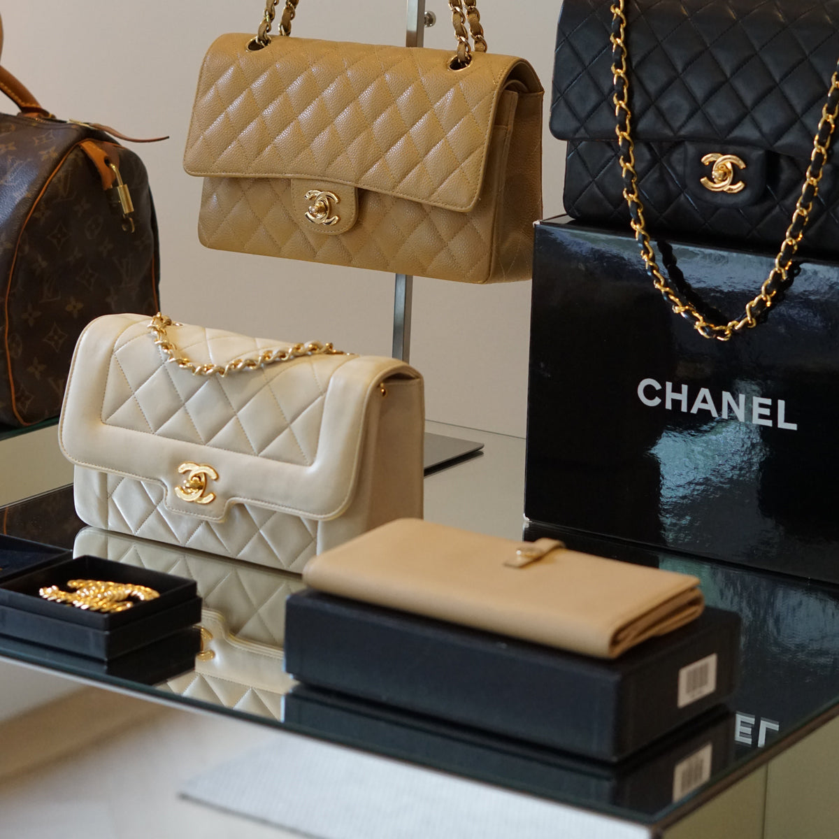 Chanel Diana Handbag Bag - Tiana Bags
