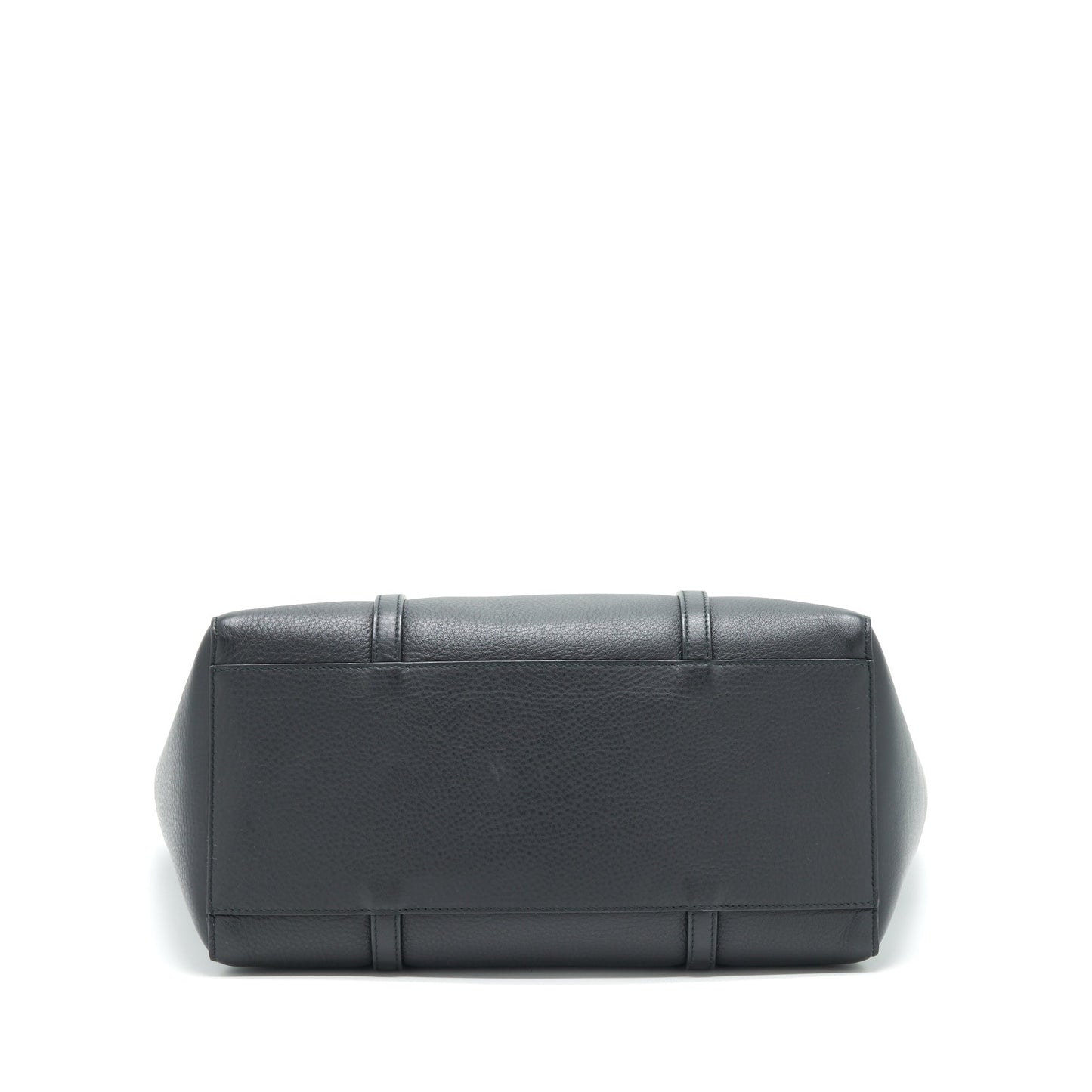 Balenciaga leather shopping Tote Purse Black