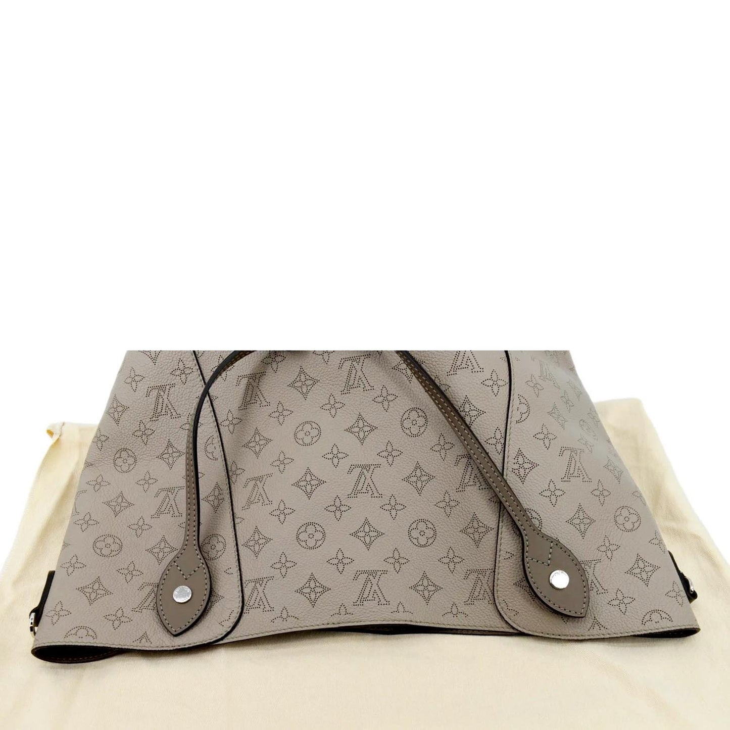 LOUIS VUITTON Hina Mahina Tote Shoulder Bag Crème