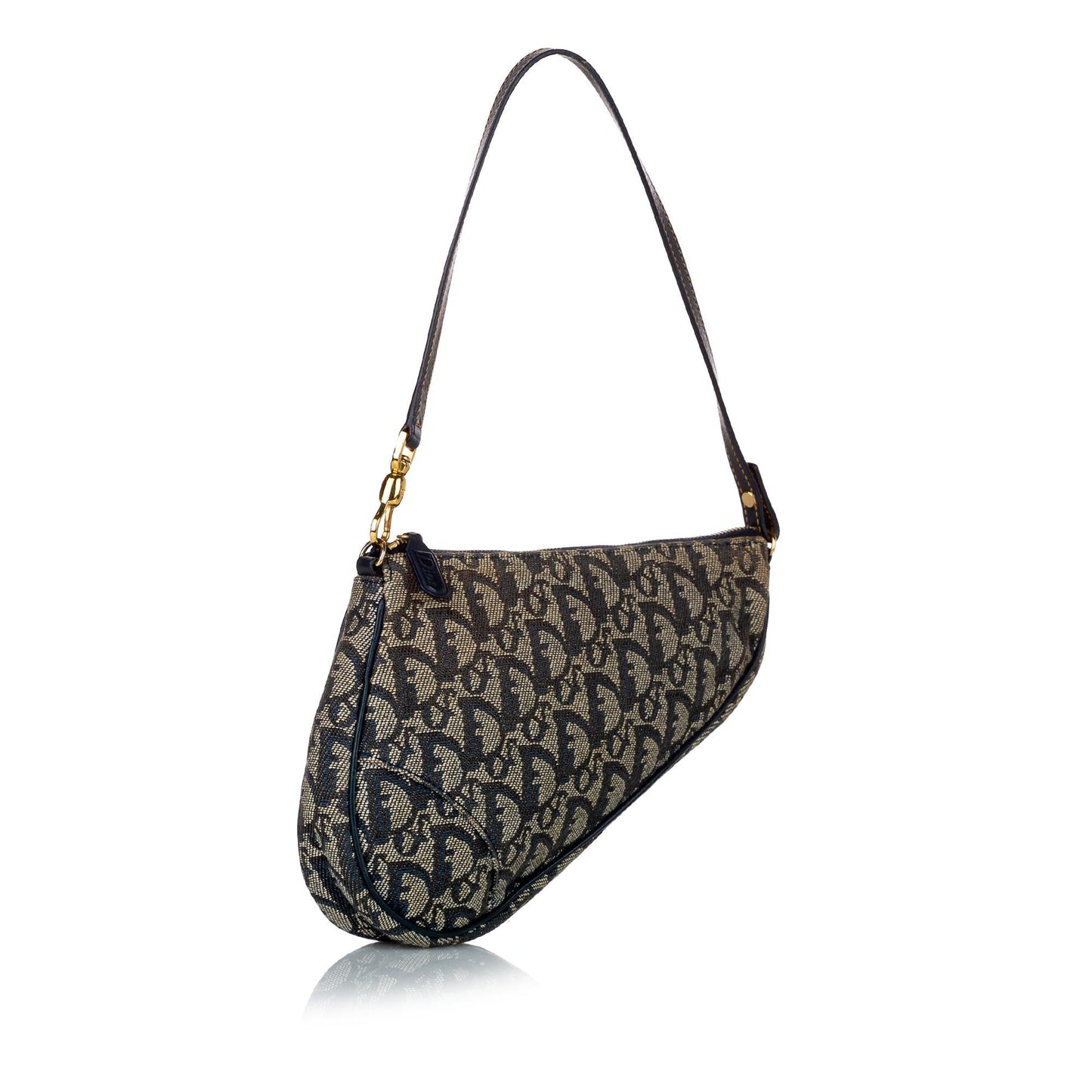 Dior Oblique Canvas Saddle (SHG-28978)