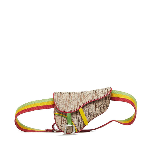 Dior Oblique Saddle Rasta Belt Bag (SHG-UFHVNe)