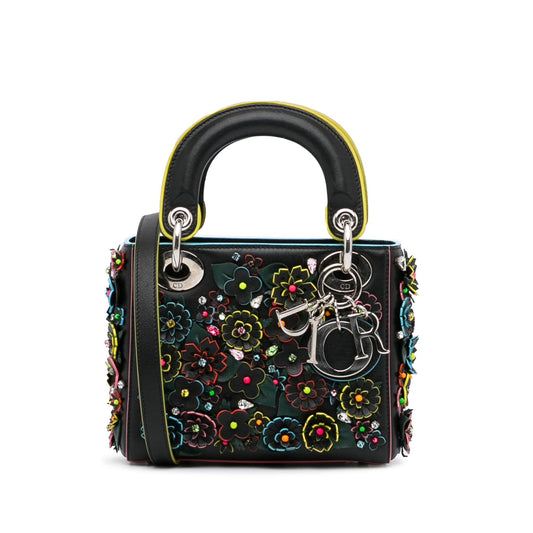 Dior Flower Embroidered Bag (SHG-CjtZbT)