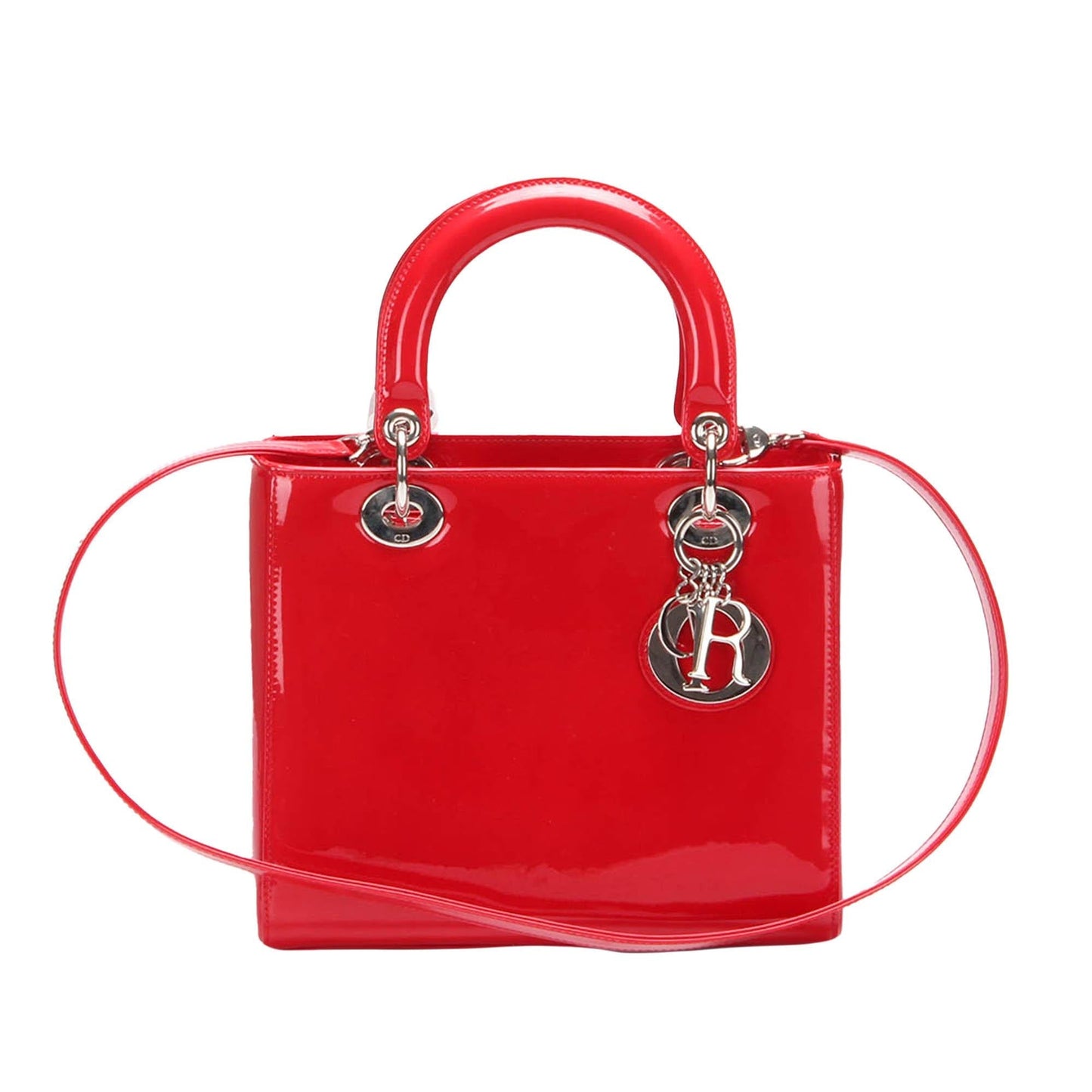Dior Patent Leather Satchel (SHG-jr9q1s)