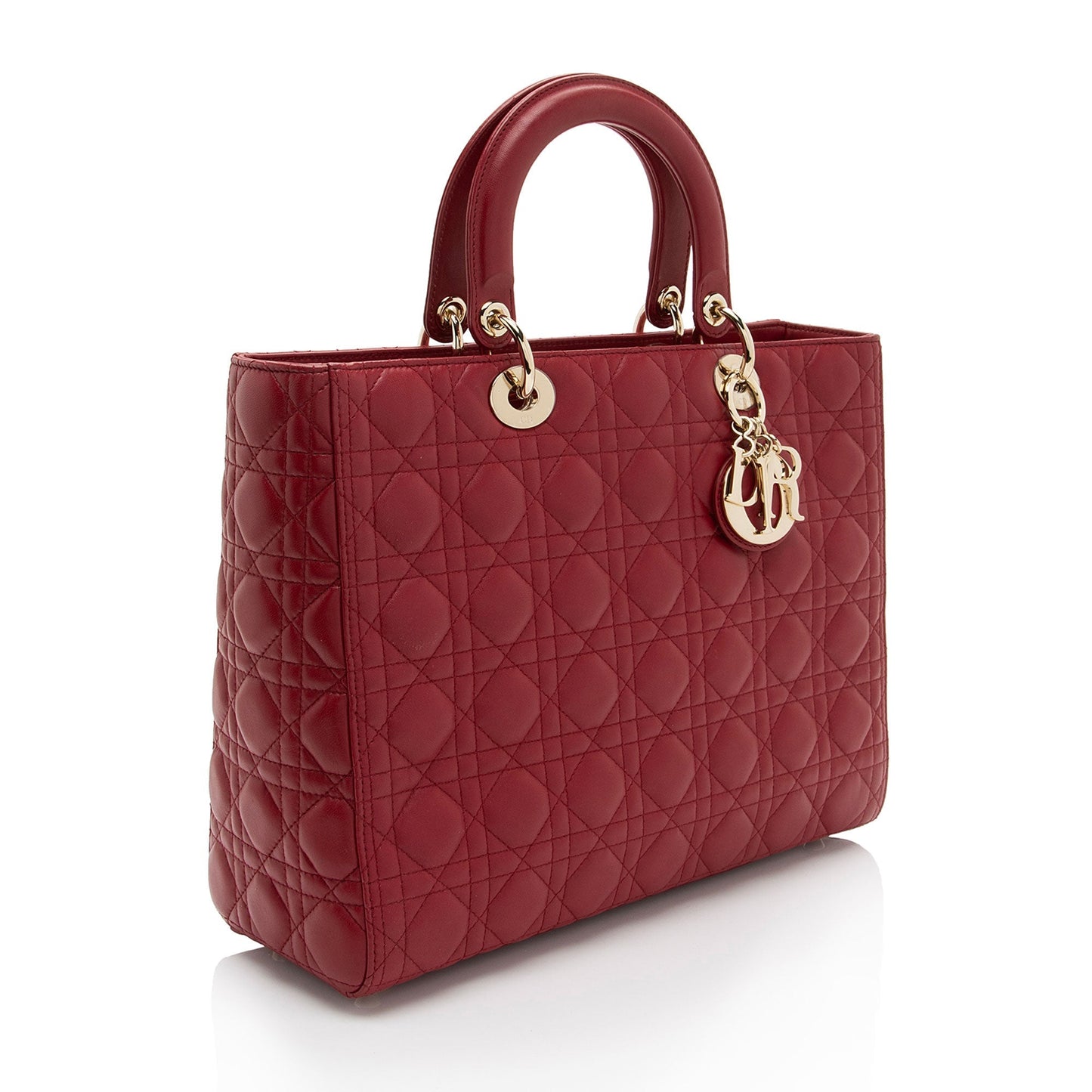 Dior Lambskin Dior Large Tote (SHF-QajY9m)