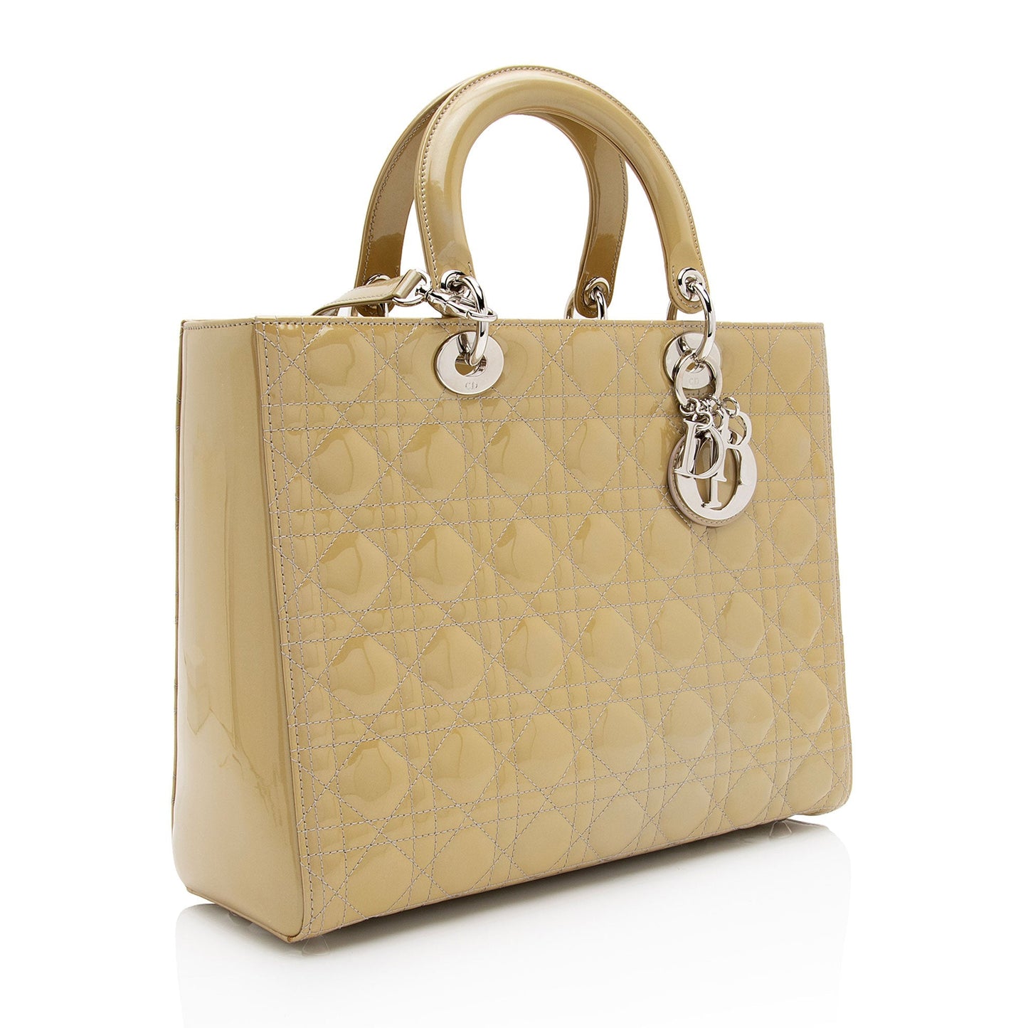 Dior Patent Leather Dior Large Tote (SHF-XrH1n0)