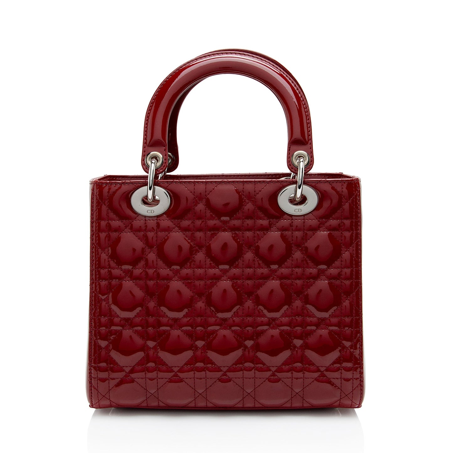 Dior Patent Leather Dior Medium Tote (SHF-oTNfYB)