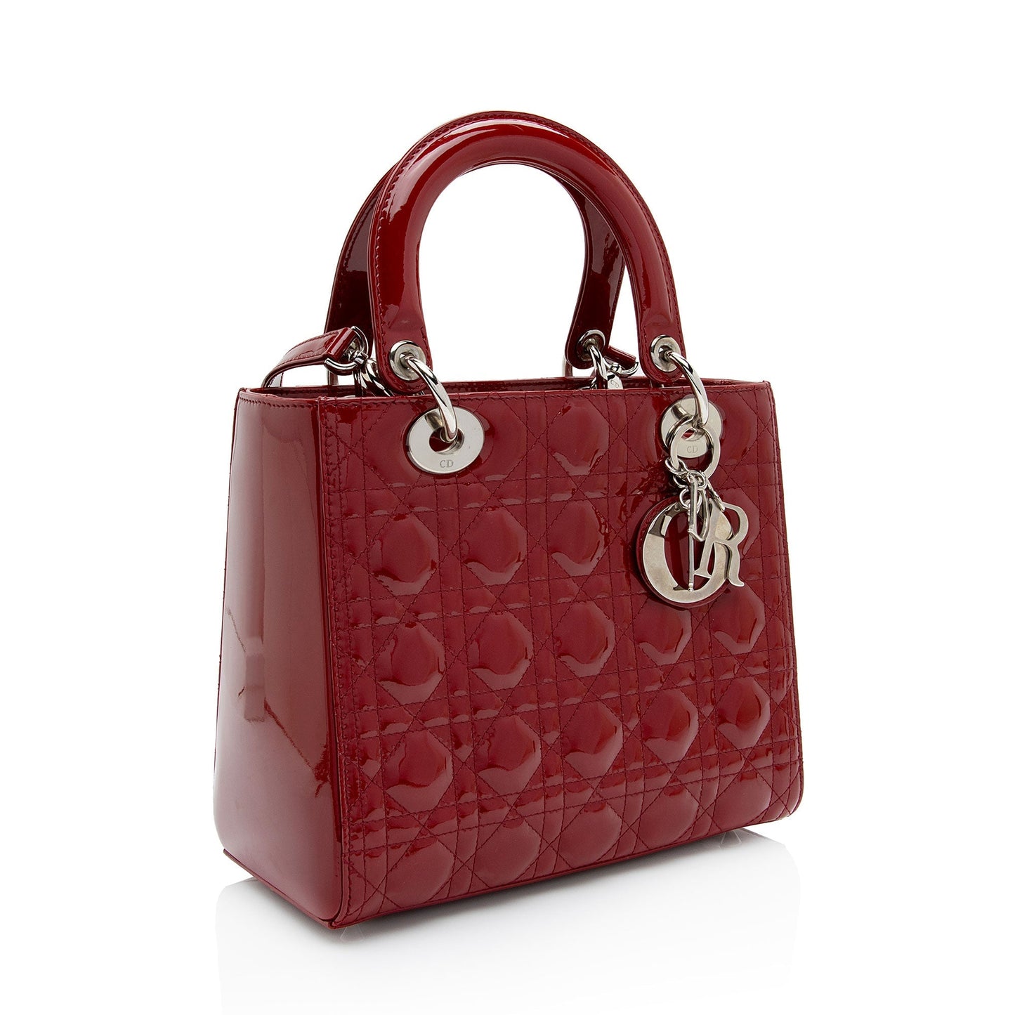 Dior Patent Leather Dior Medium Tote (SHF-oTNfYB)