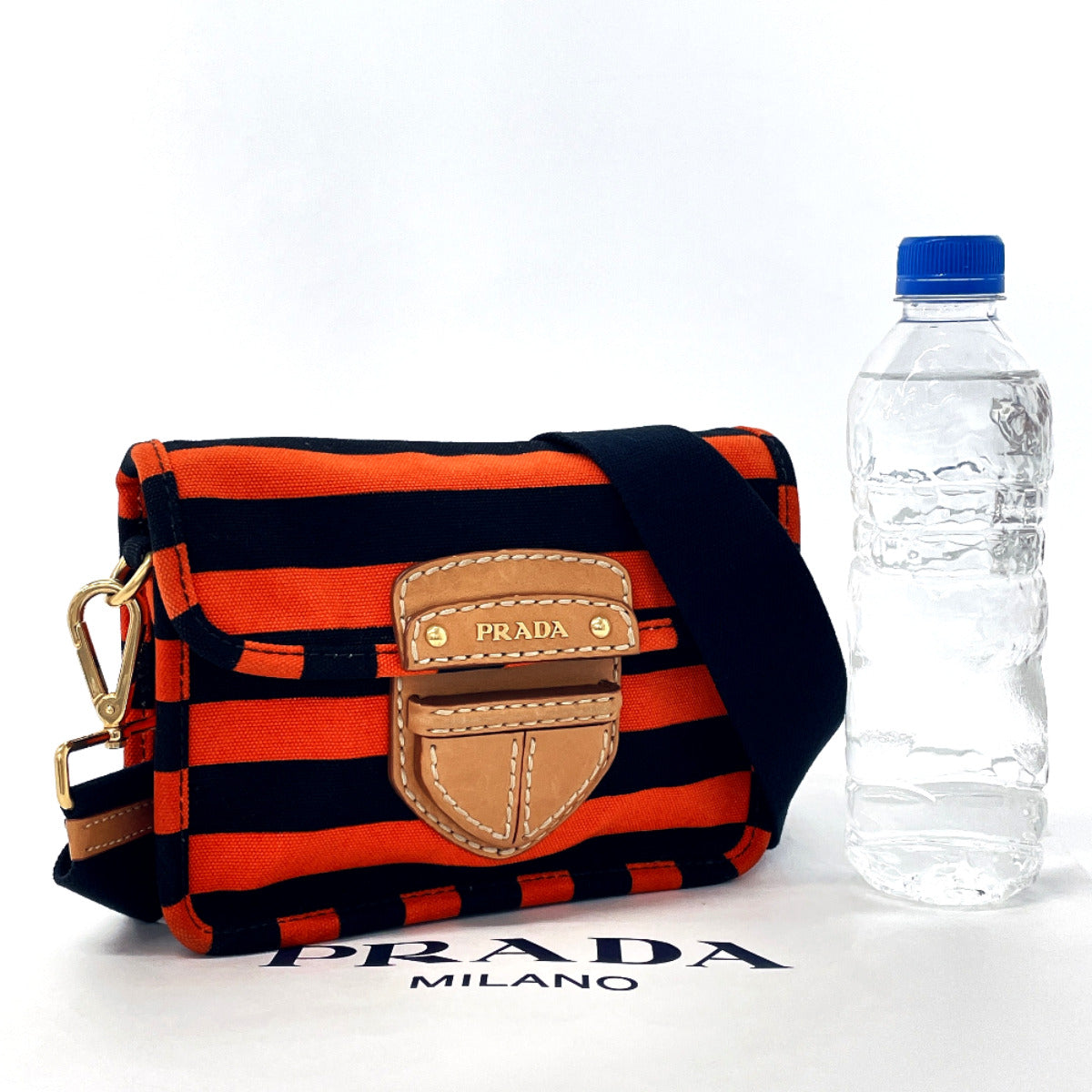 PRADA Shoulder Bag BT0785 canvas black