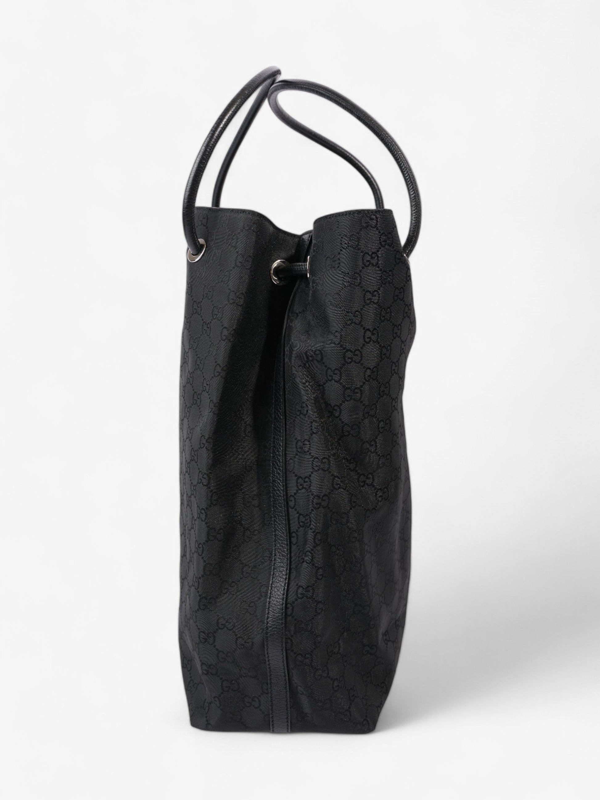 Gucci Gifford Tote Black Canvas