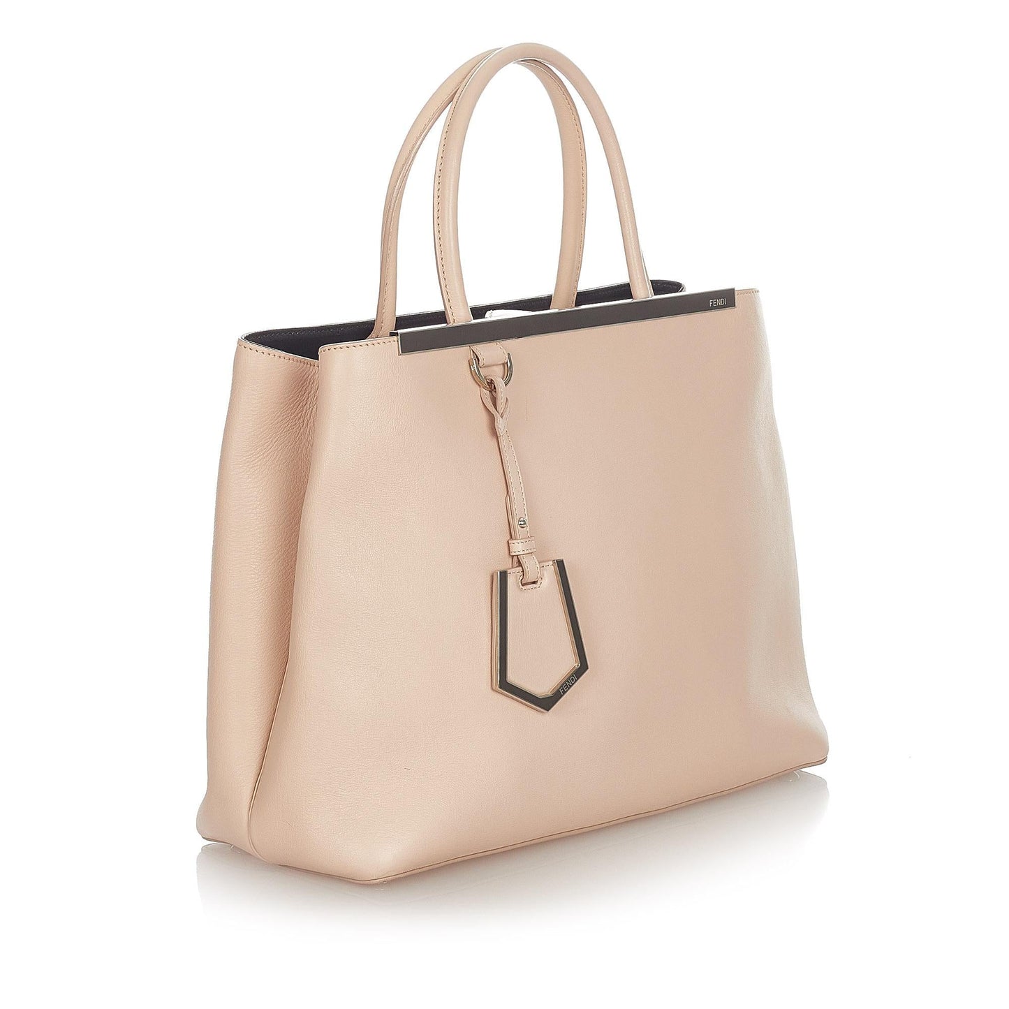 Fendi 2Jours Leather Handbag (22872)