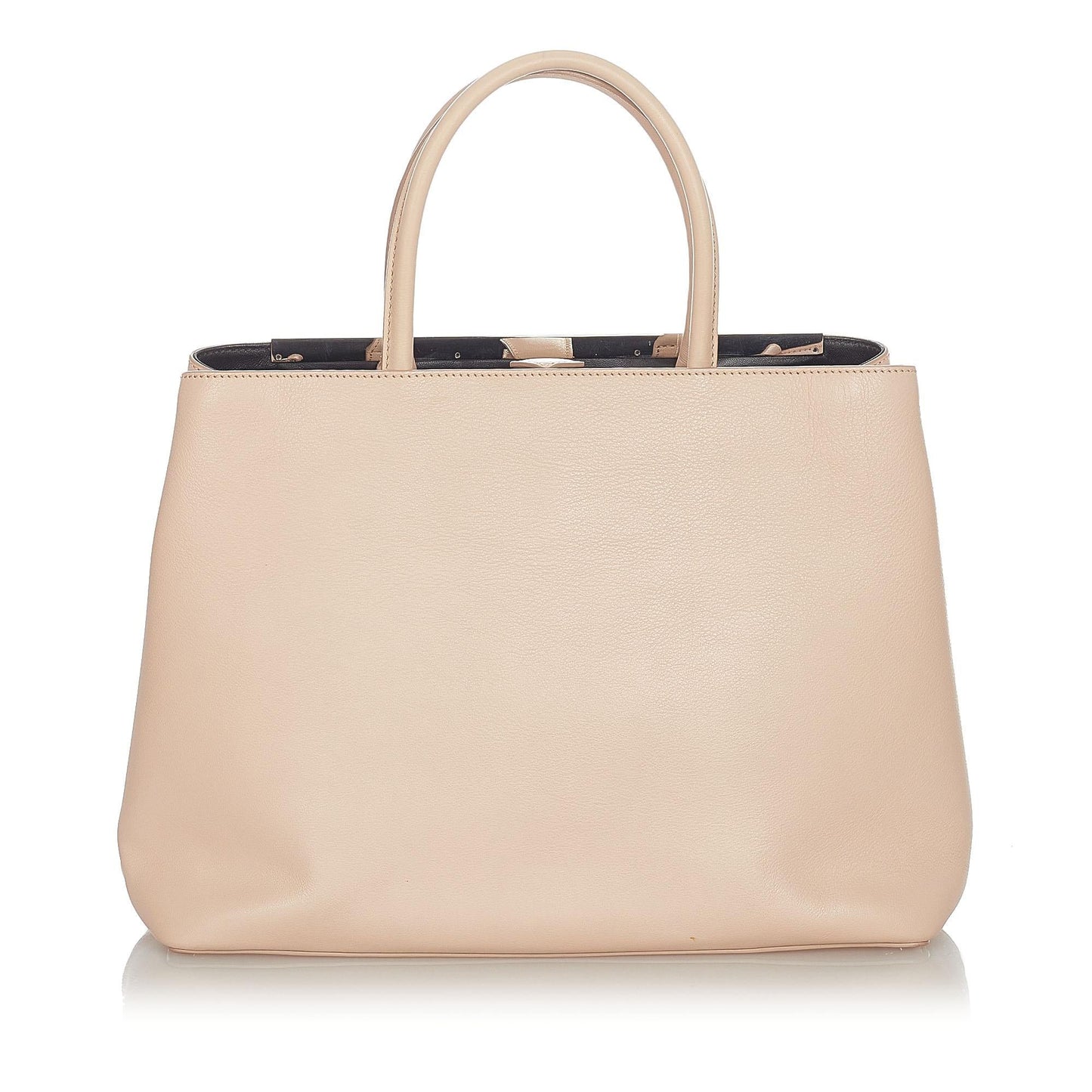 Fendi 2Jours Leather Handbag (31638)